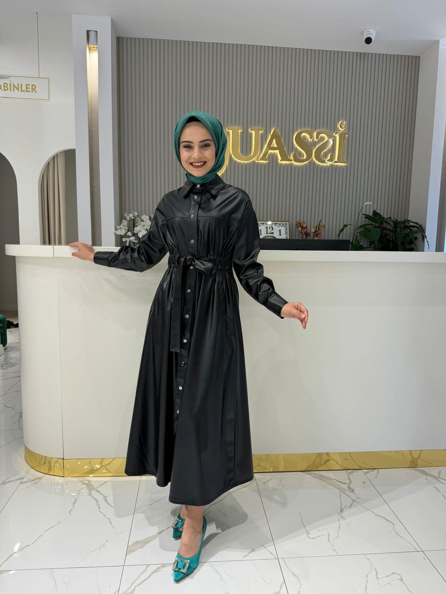 My312 Deri Elbise 5304 - SİYAH