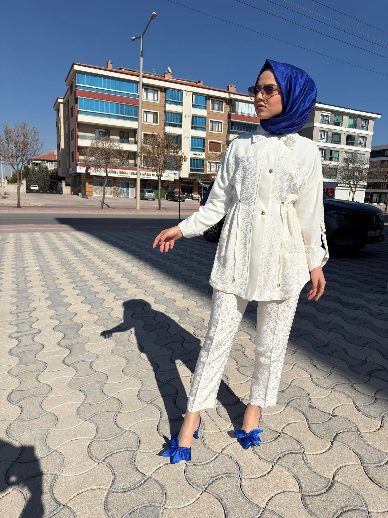 My312 Jakarlı Takım 1416 - EKRU