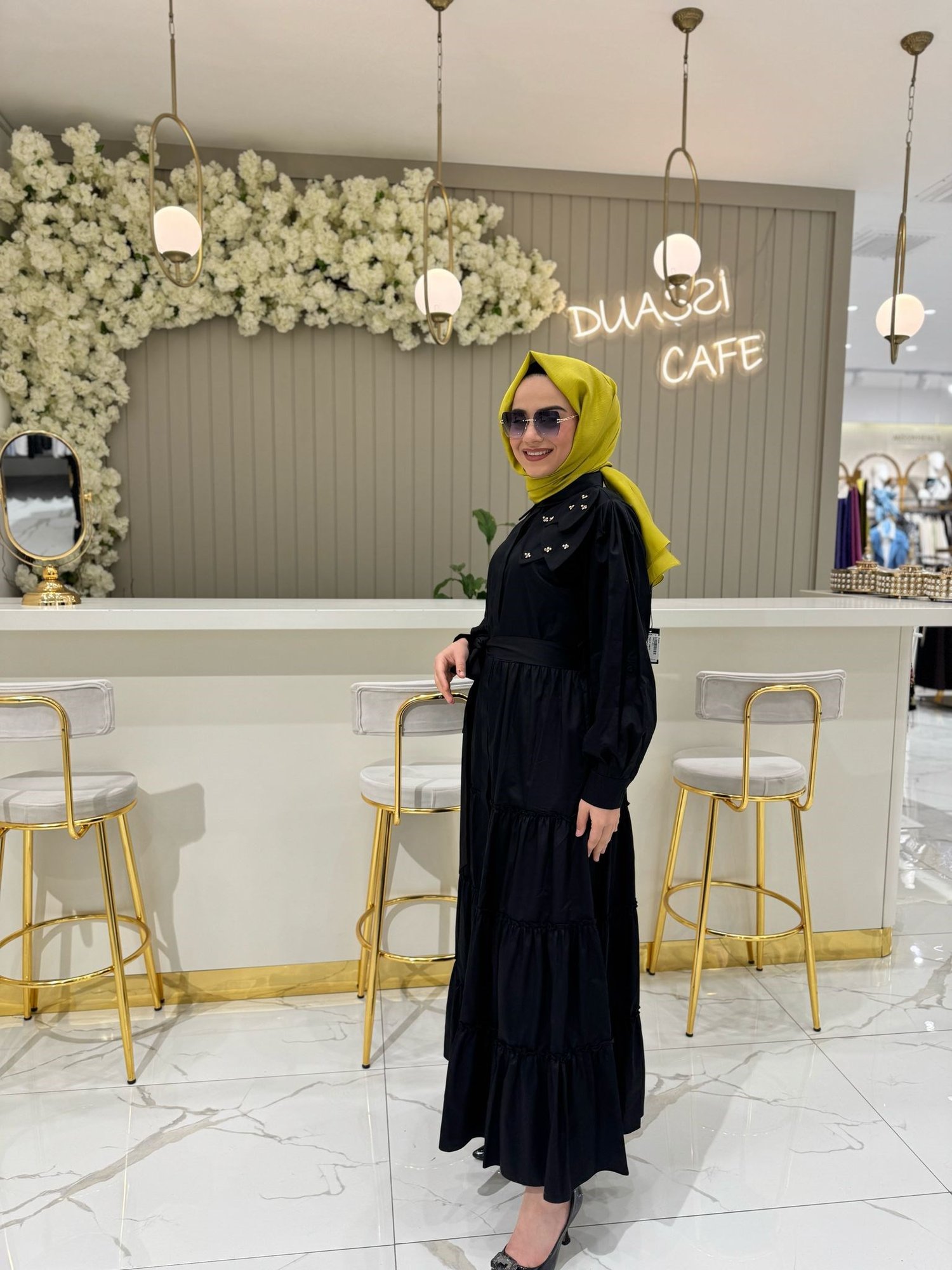 My8 Design Elbise 5009-S - SİYAH