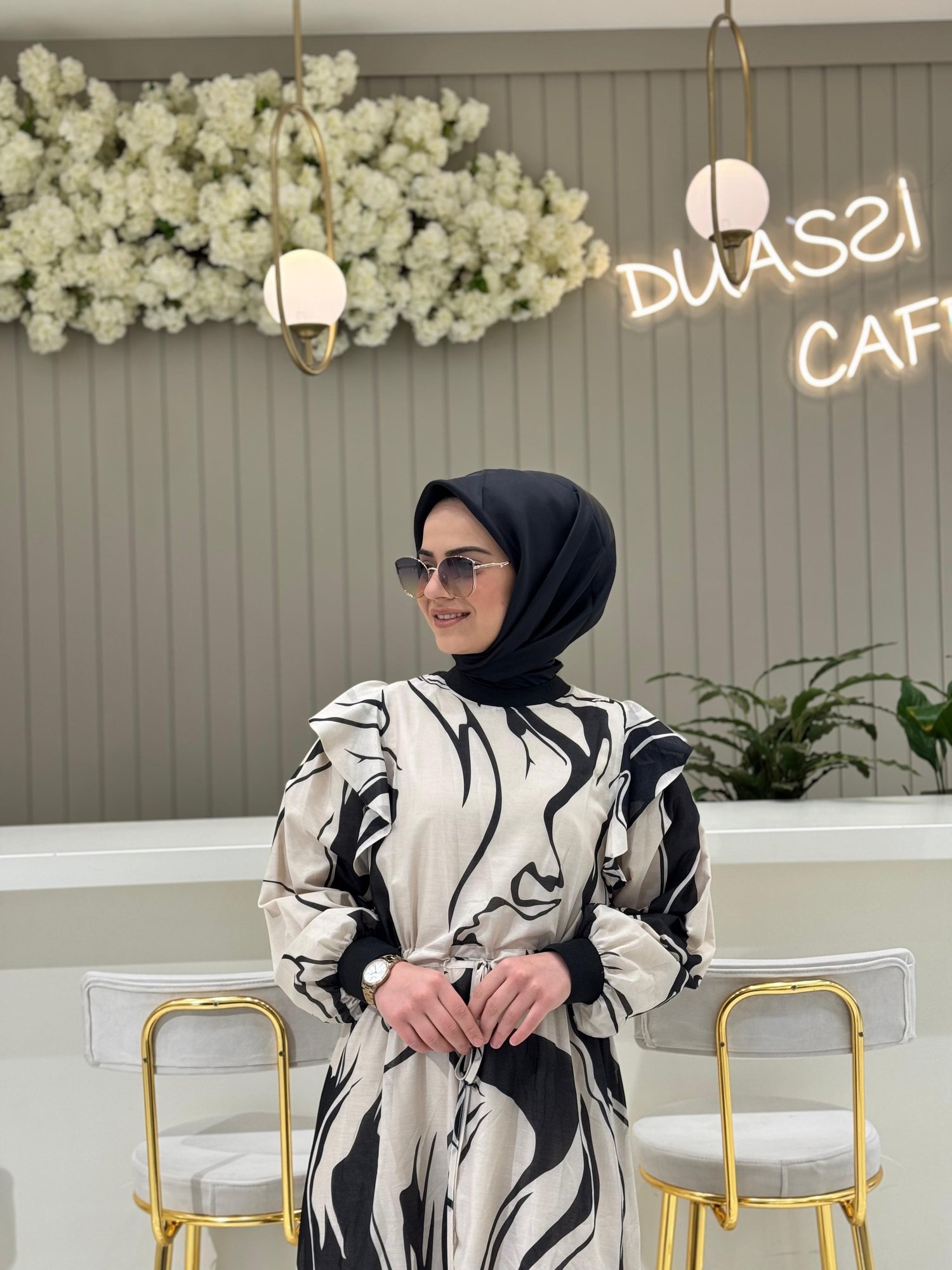 My8 Design Tasarım Elbise 5001 - BEJ