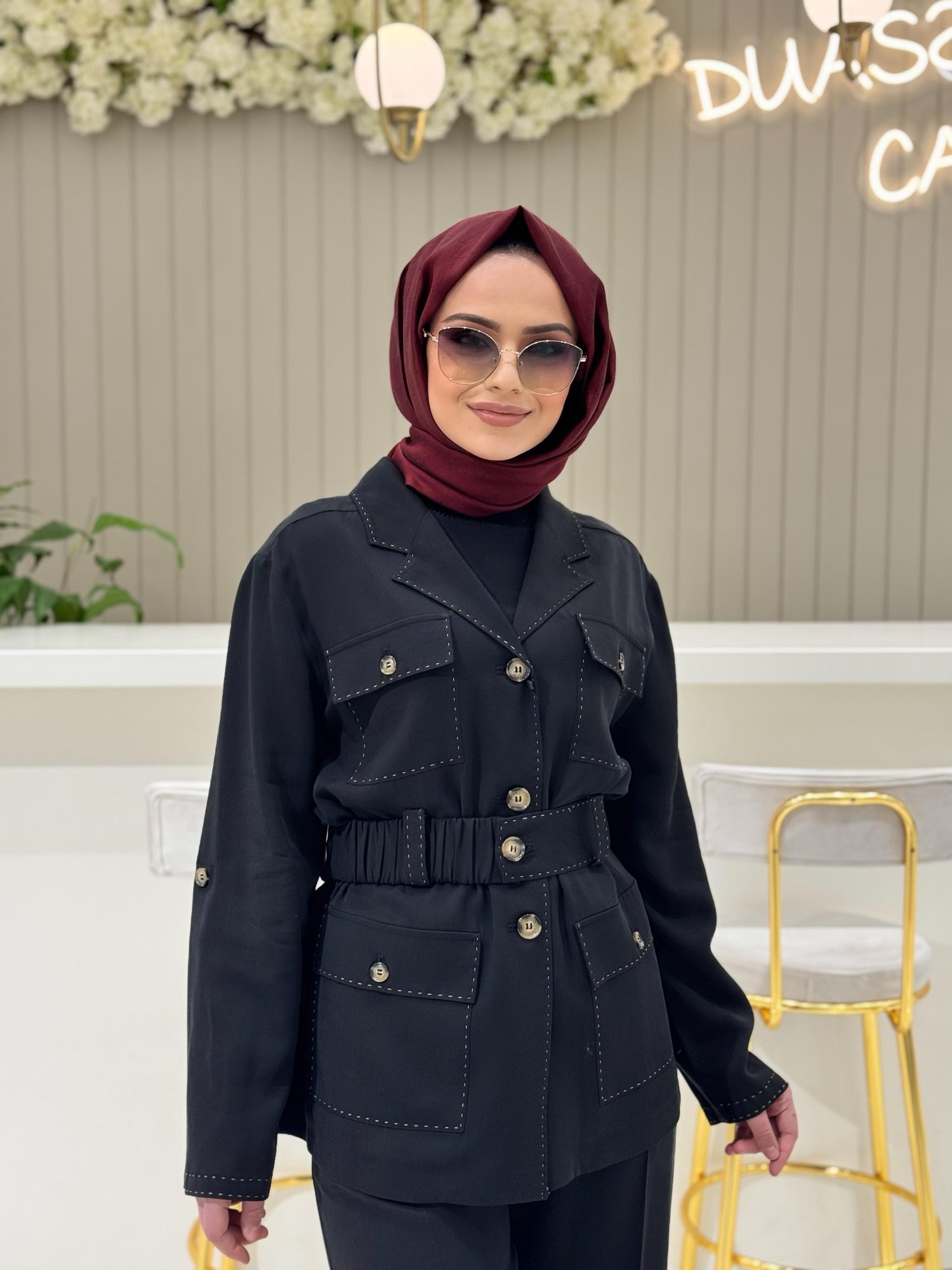 My8design Blazer Takım 7599 - SİYAH