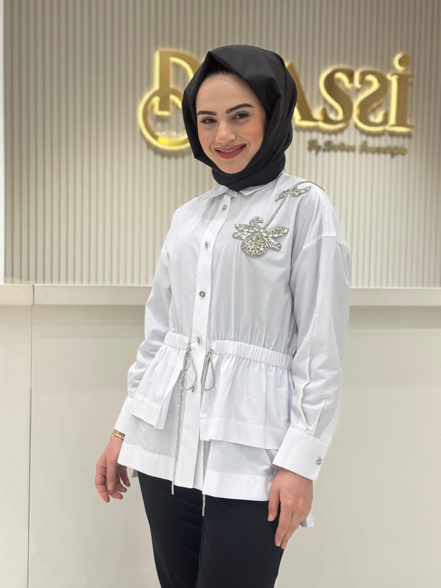 Nure 2000 Gömlek  - BEYAZ
