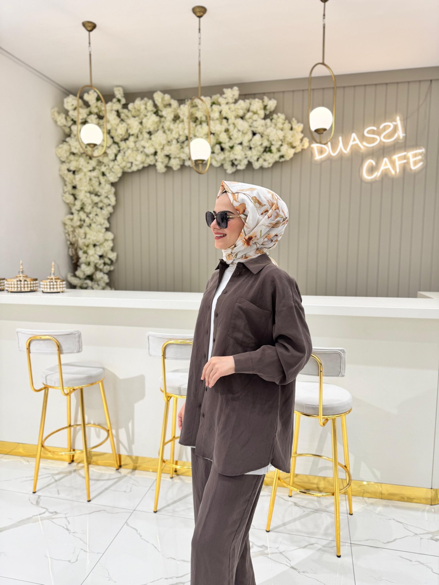 Nuss 1021 Takım  - KAHVE