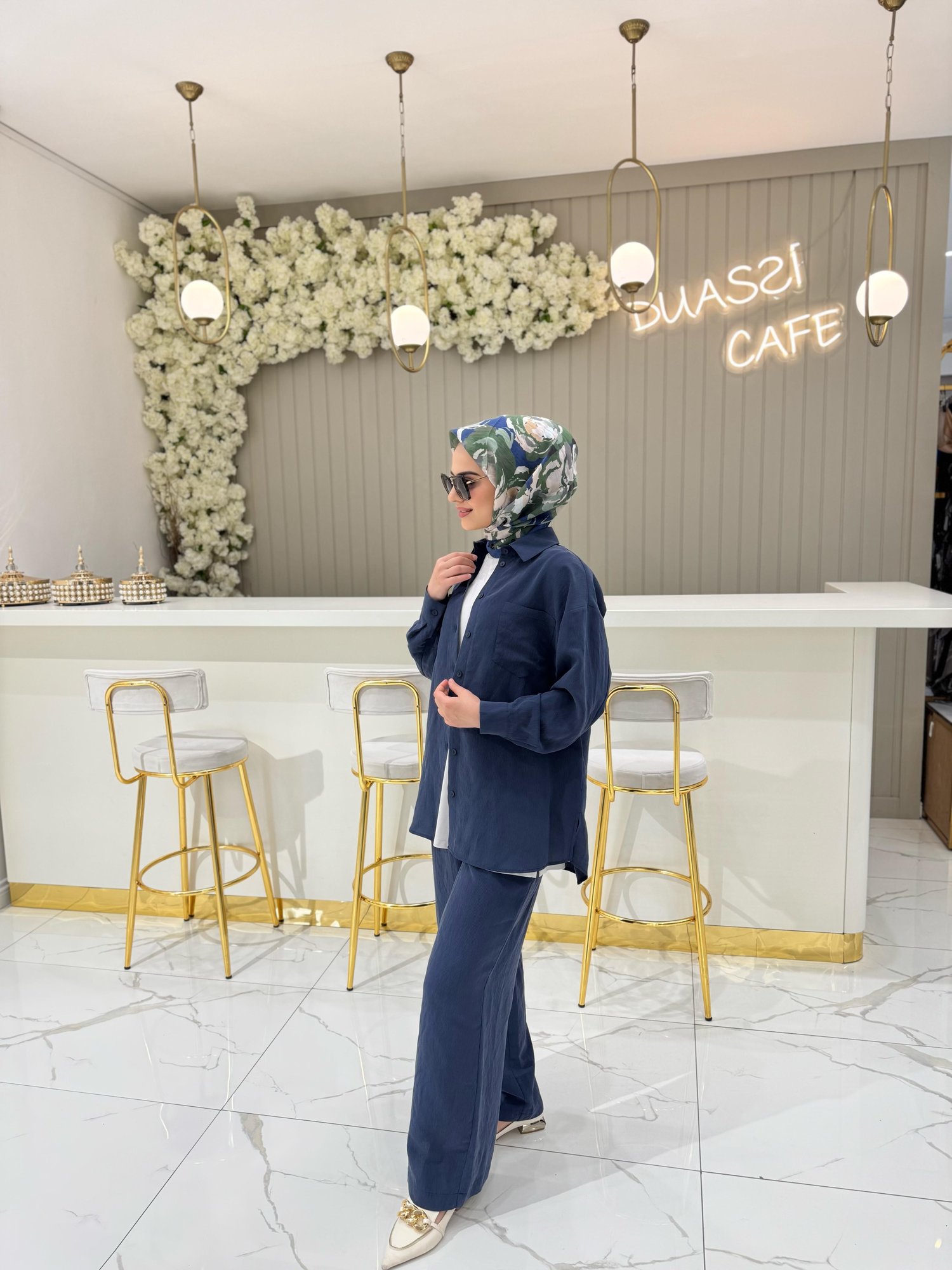 Nuss 1021 Takım  - LACİVERT
