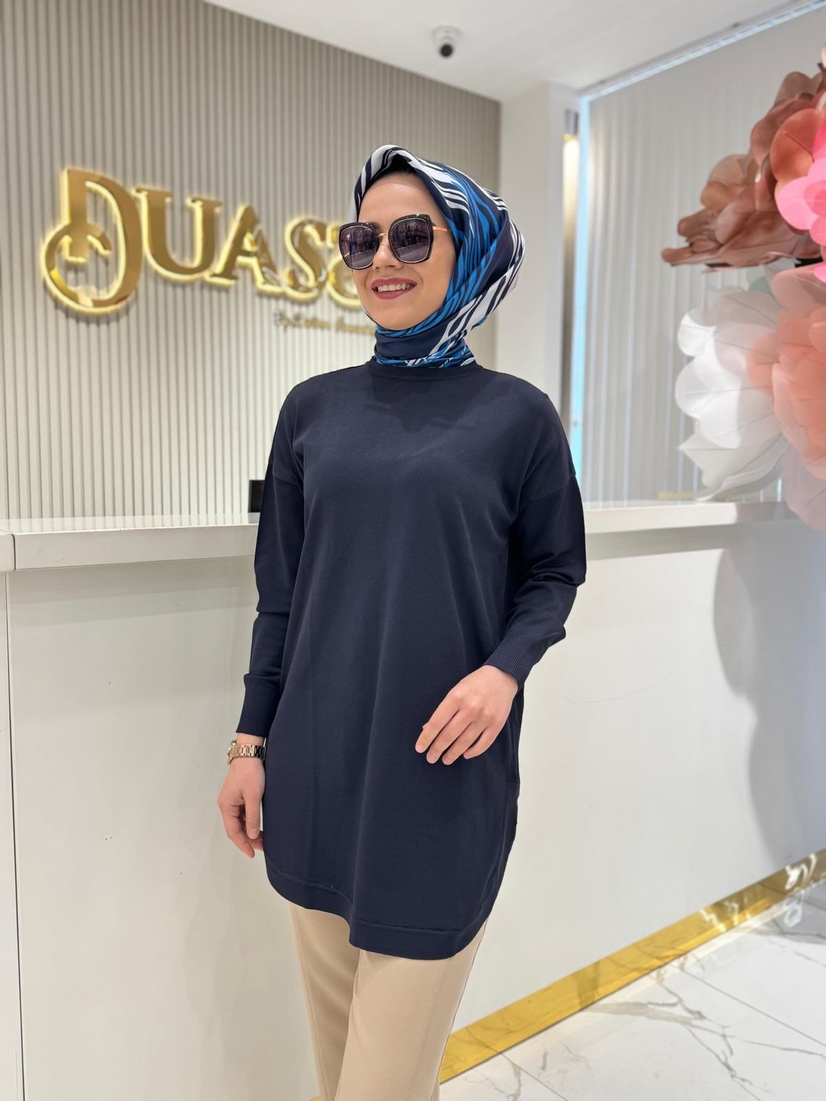 Nuss 1200 Tunik  - LACİVERT