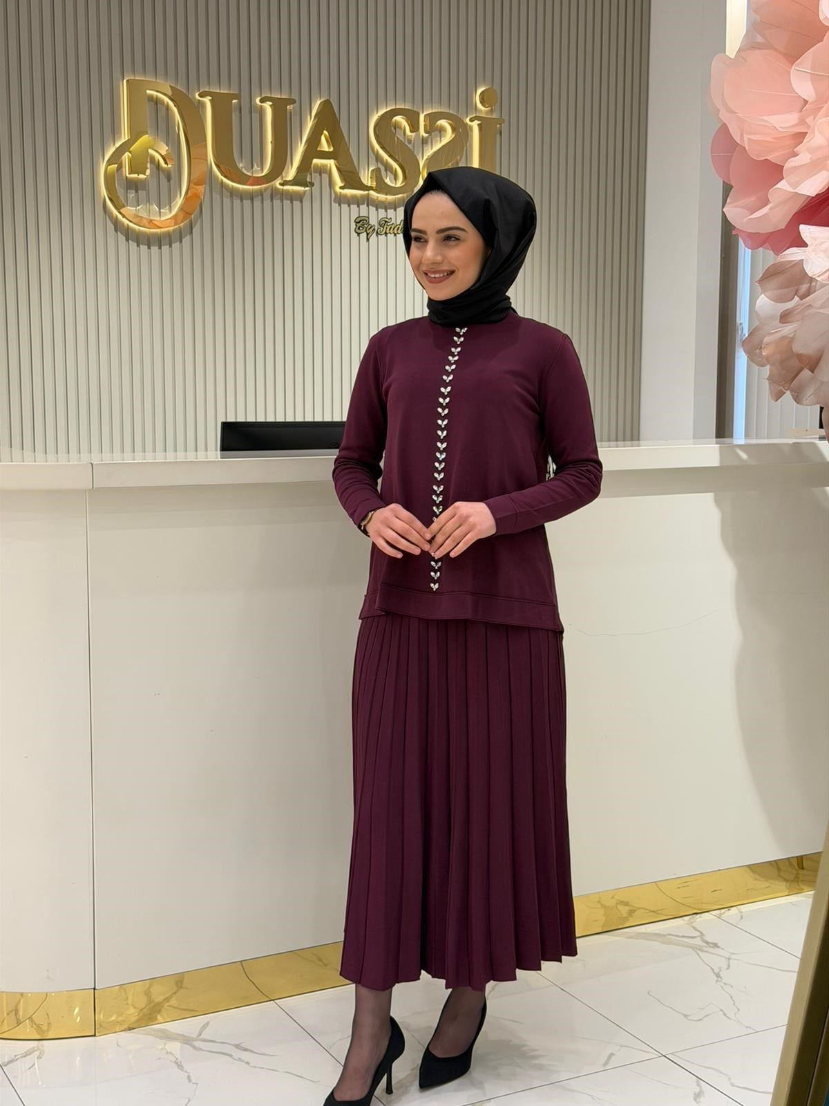 Nuss 1351 Takım  - BORDO