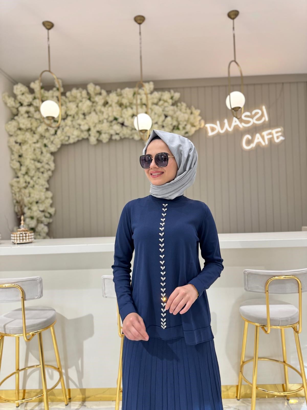 Nuss 1351 Takım  - LACİVERT