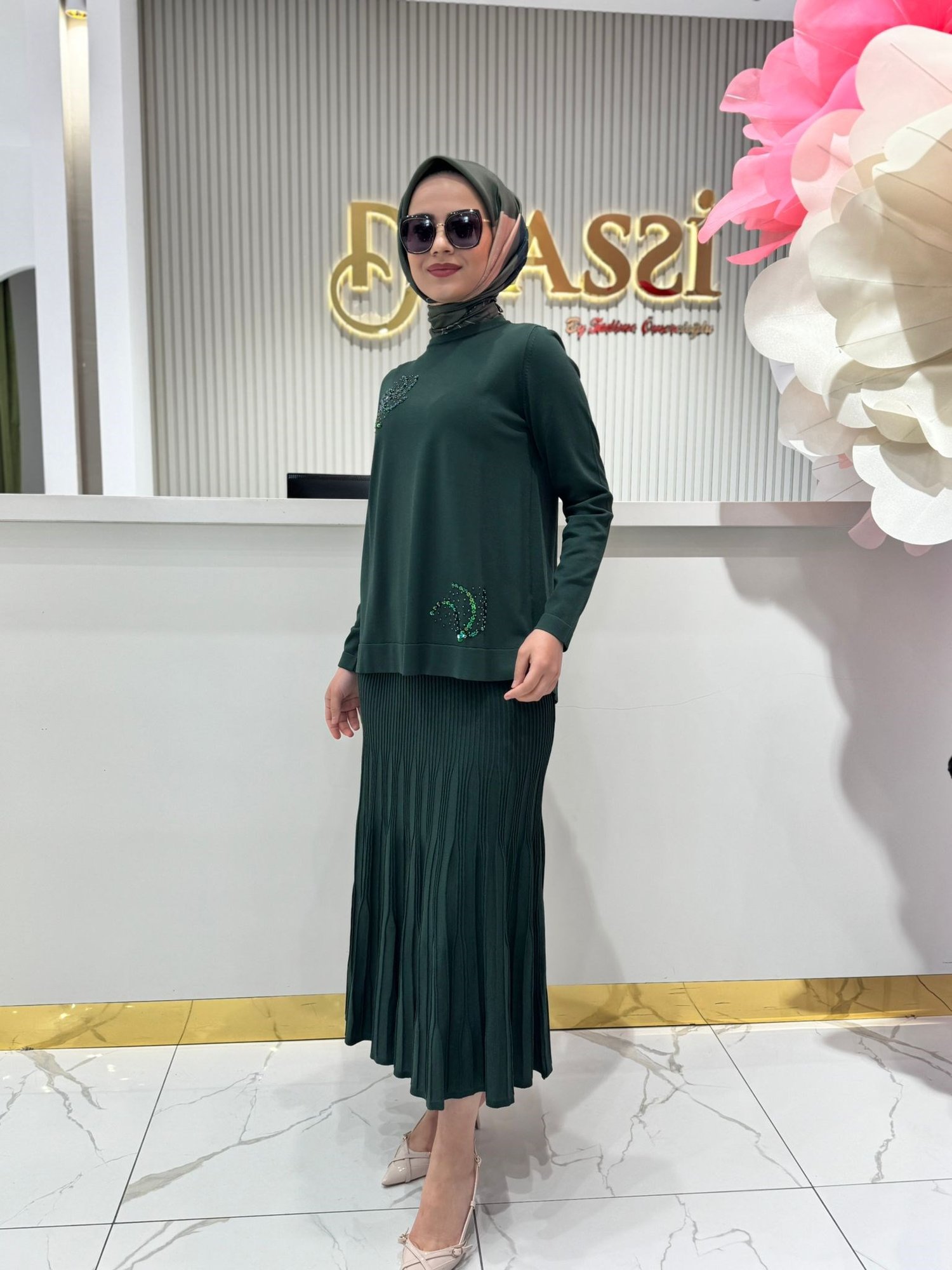 Nuss 1352 Takım  - YEŞİL
