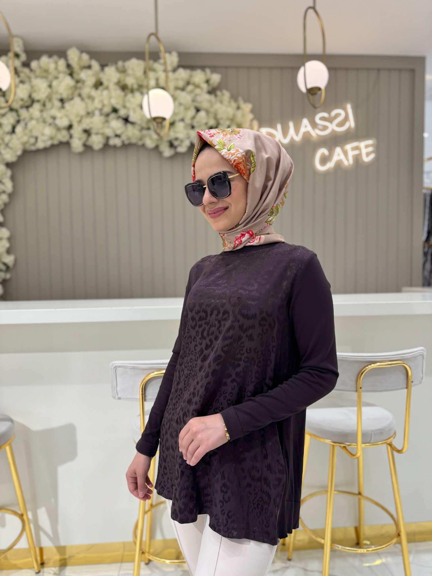 Nuss 3002 Tunik  - KAHVE