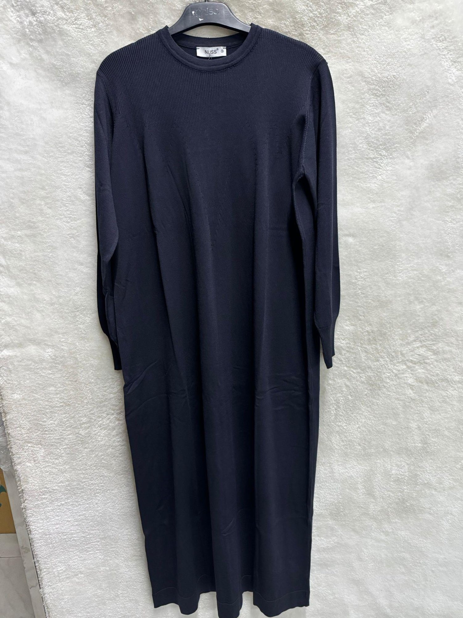 Nuss Elbise 1420 - LACİVERT