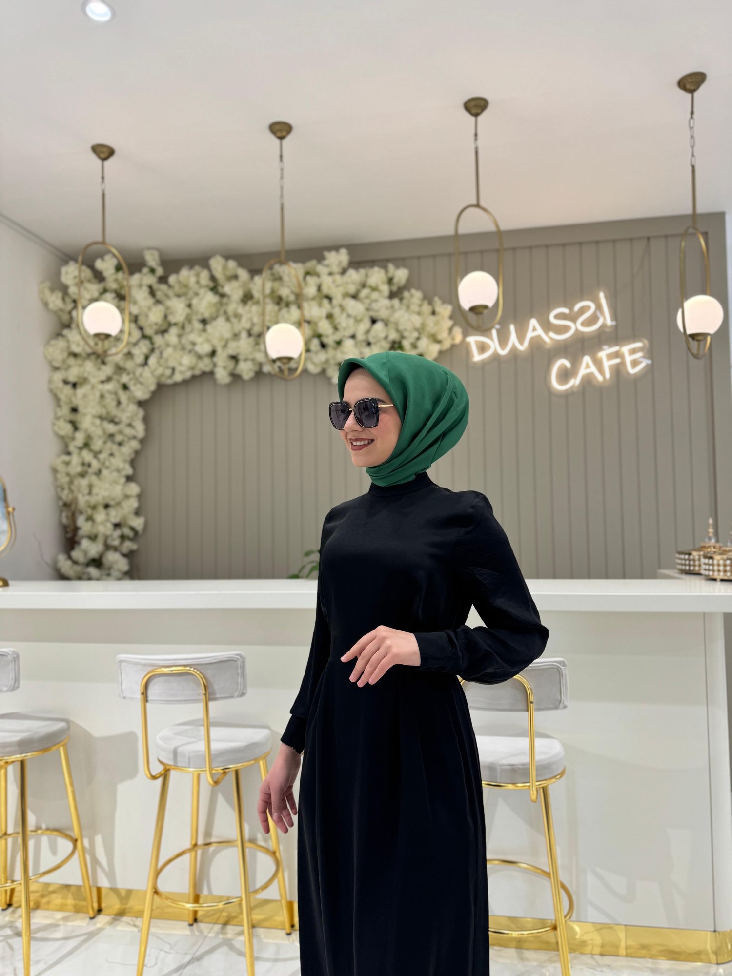 Nuss Elbise 2042-S - SİYAH