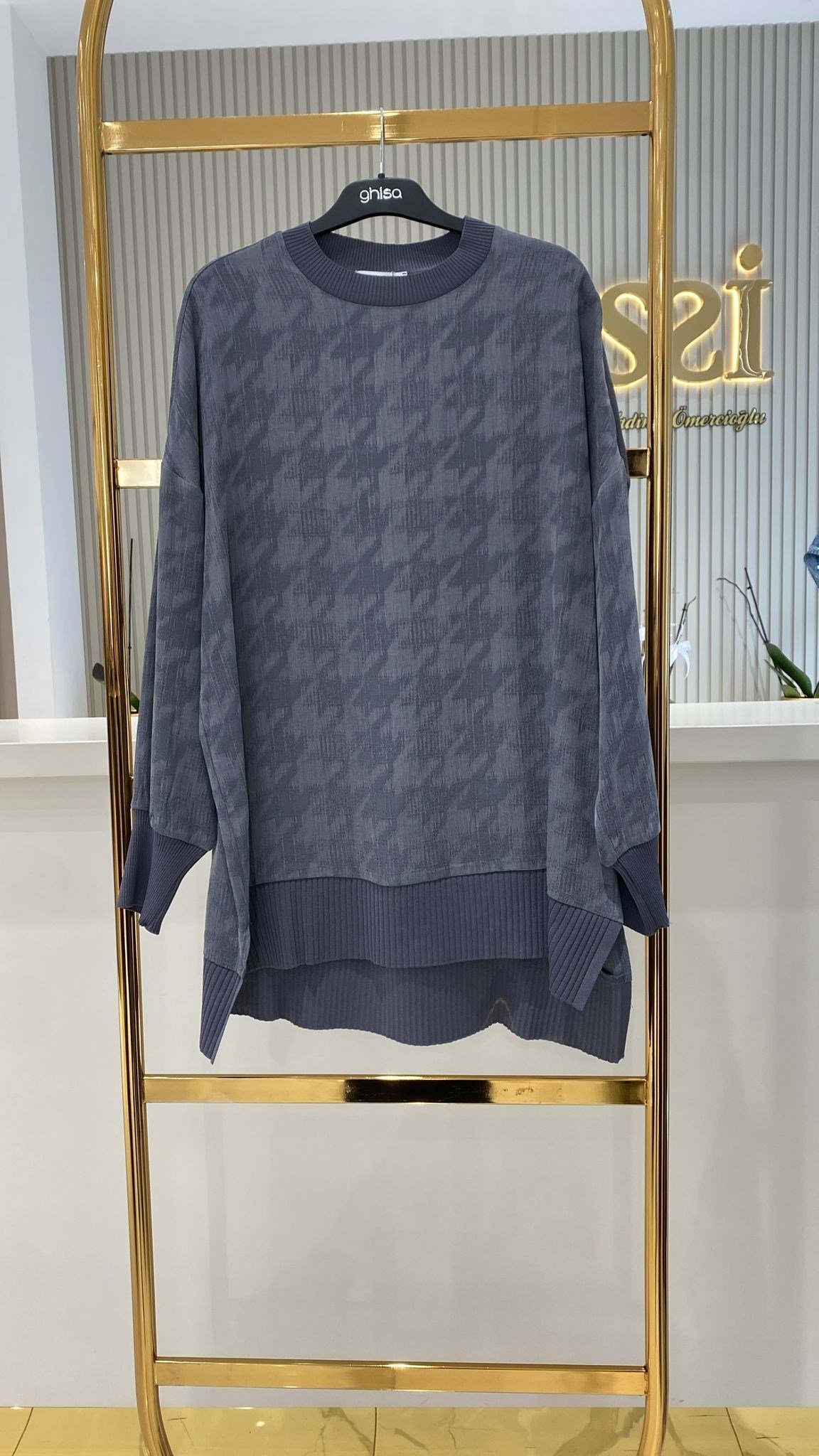 Nuss Tunik 3009-G - GRİ