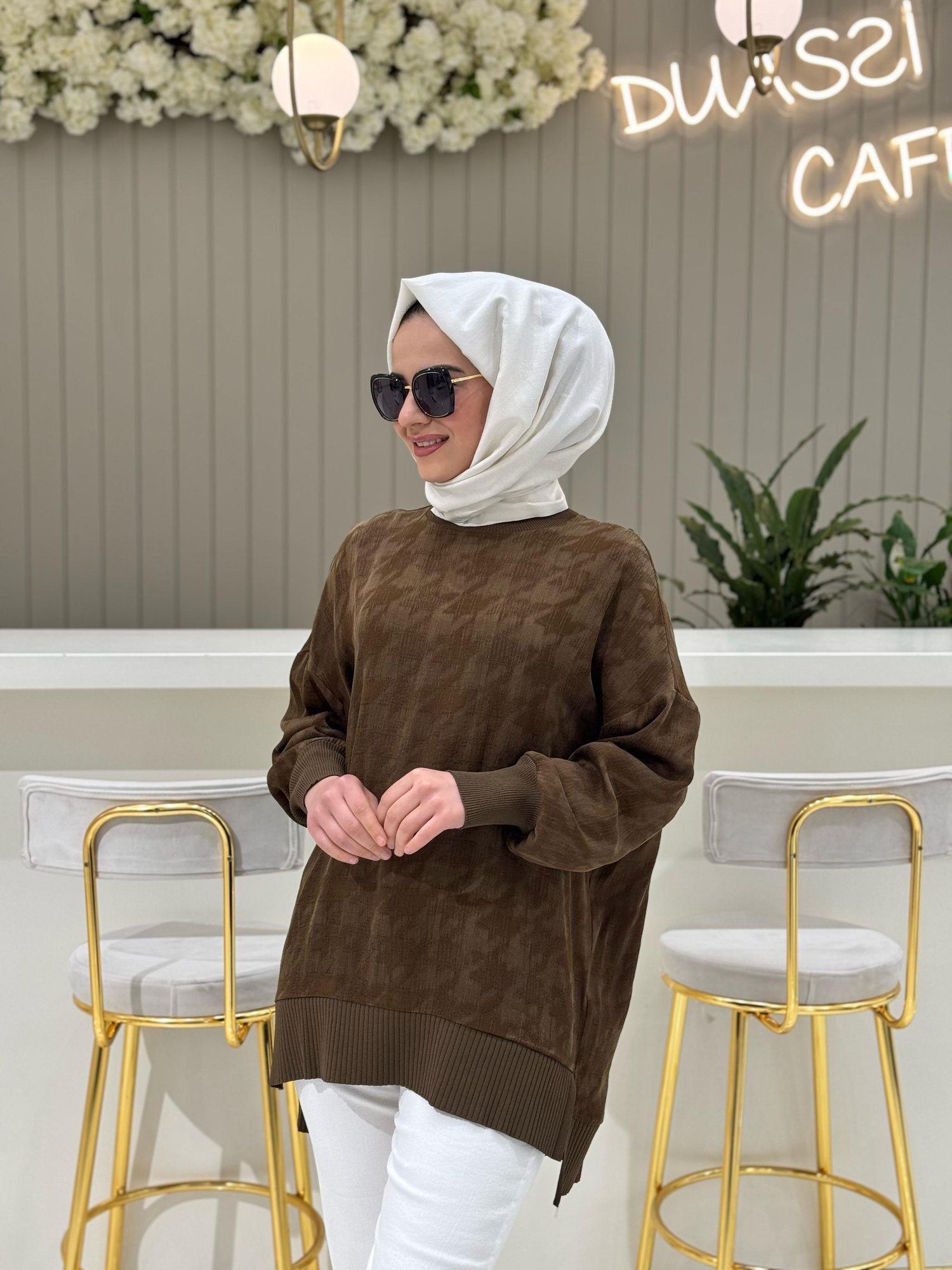 Nuss Tunik 3009-K - KAHVE