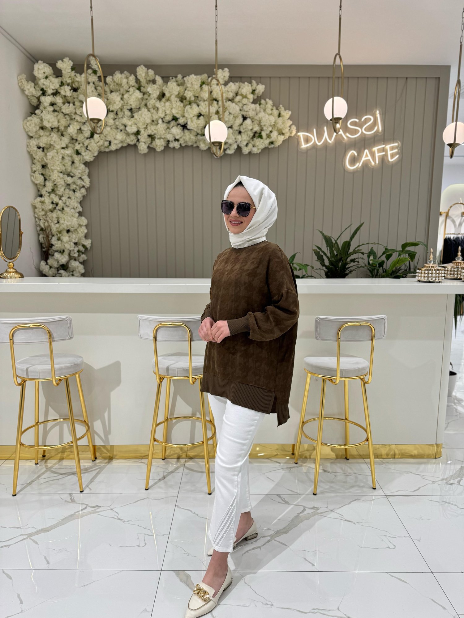 Nuss Tunik 3009-K - KAHVE