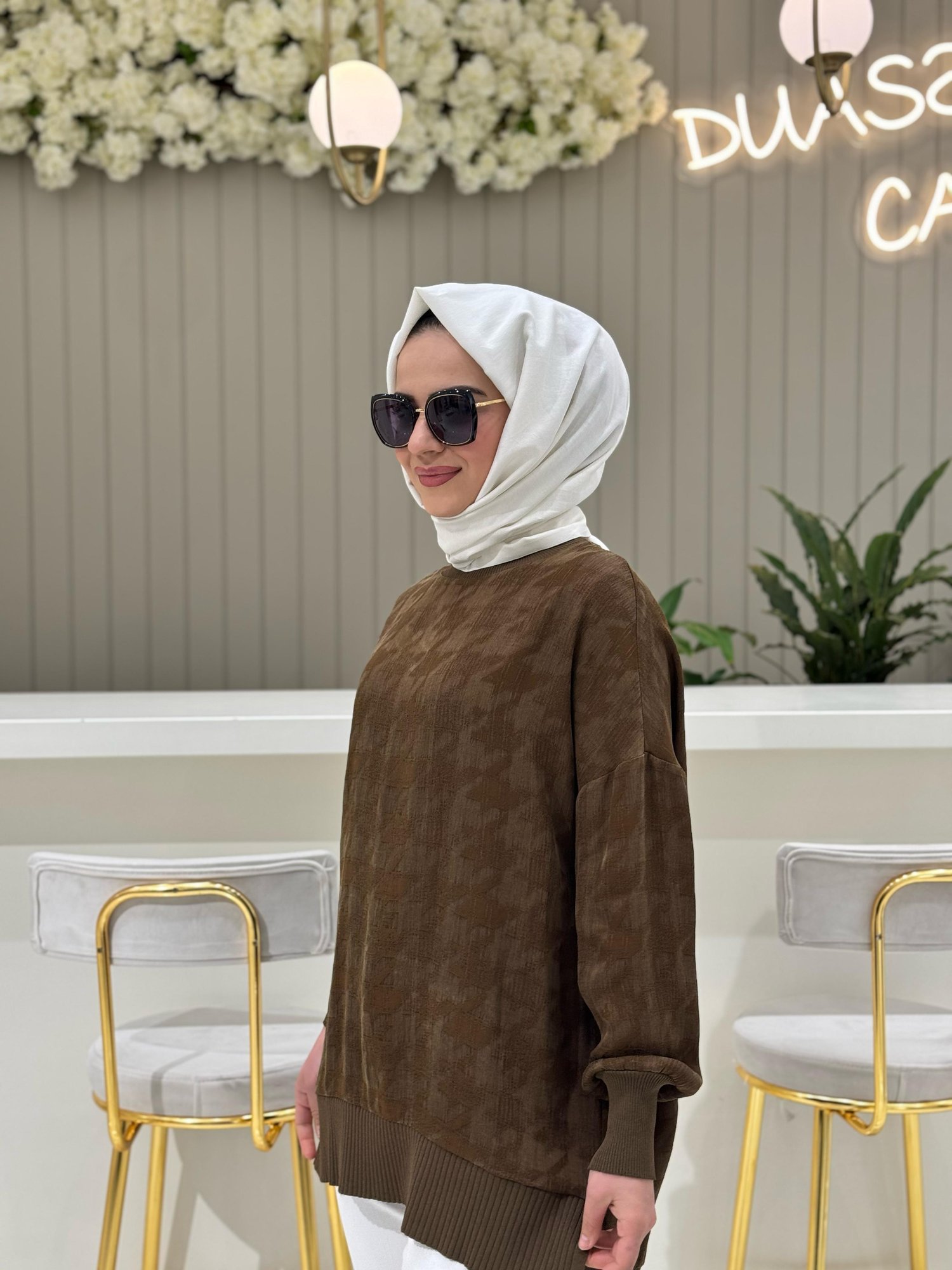 Nuss Tunik 3009-K - KAHVE