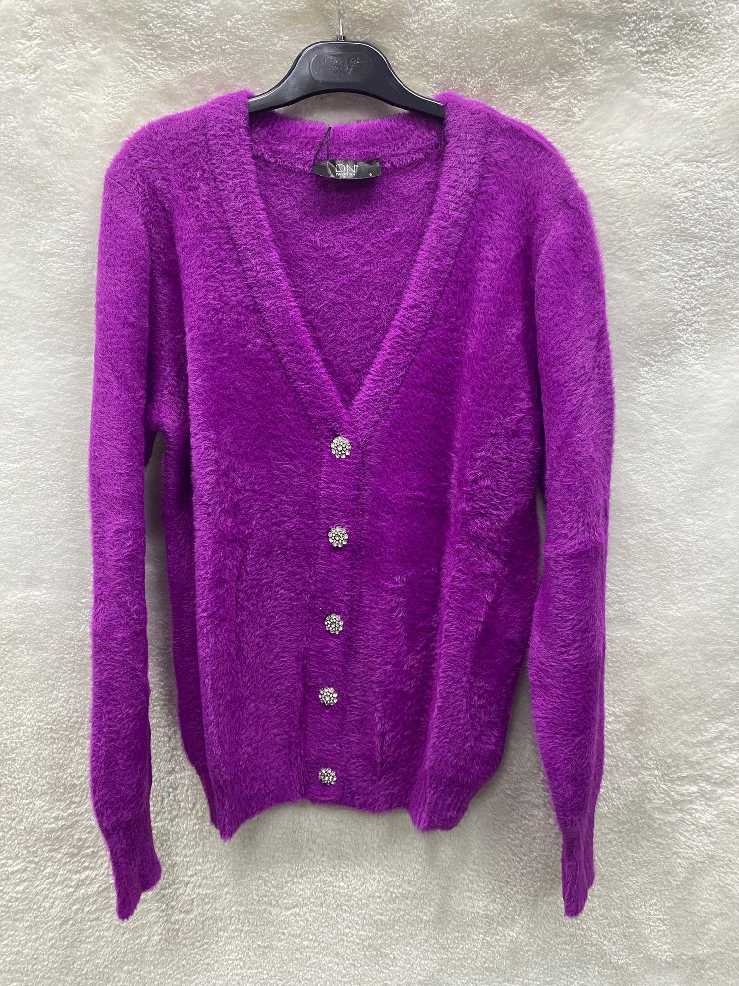 On Triko Hırka 43952 - PEMBE