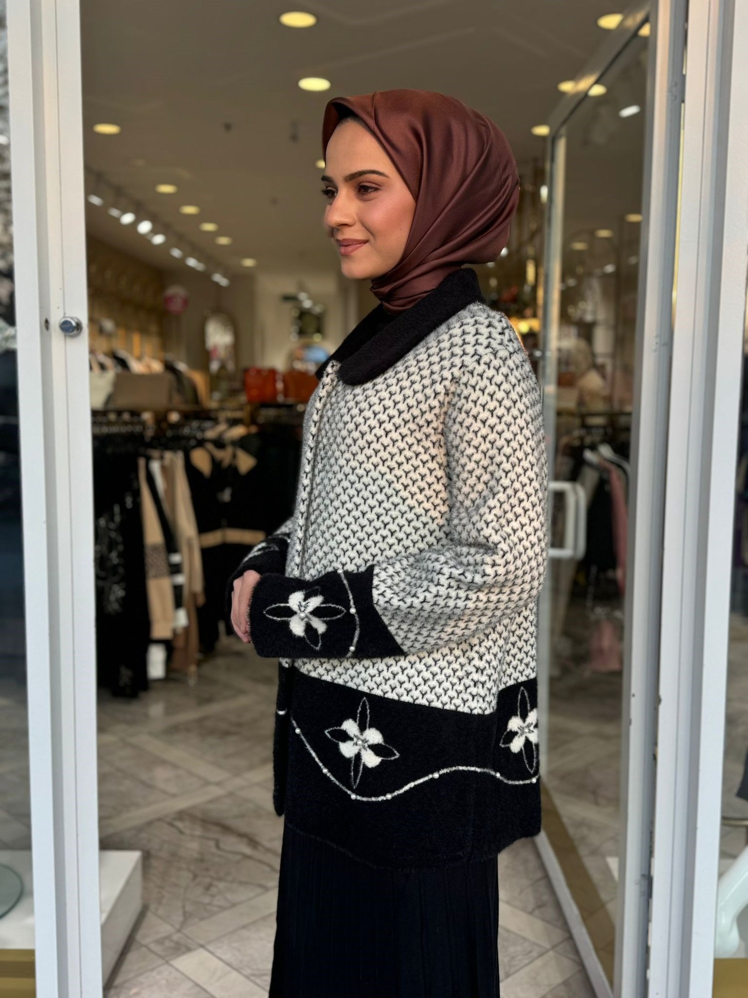 On Triko Hırka 45924 - EKRU