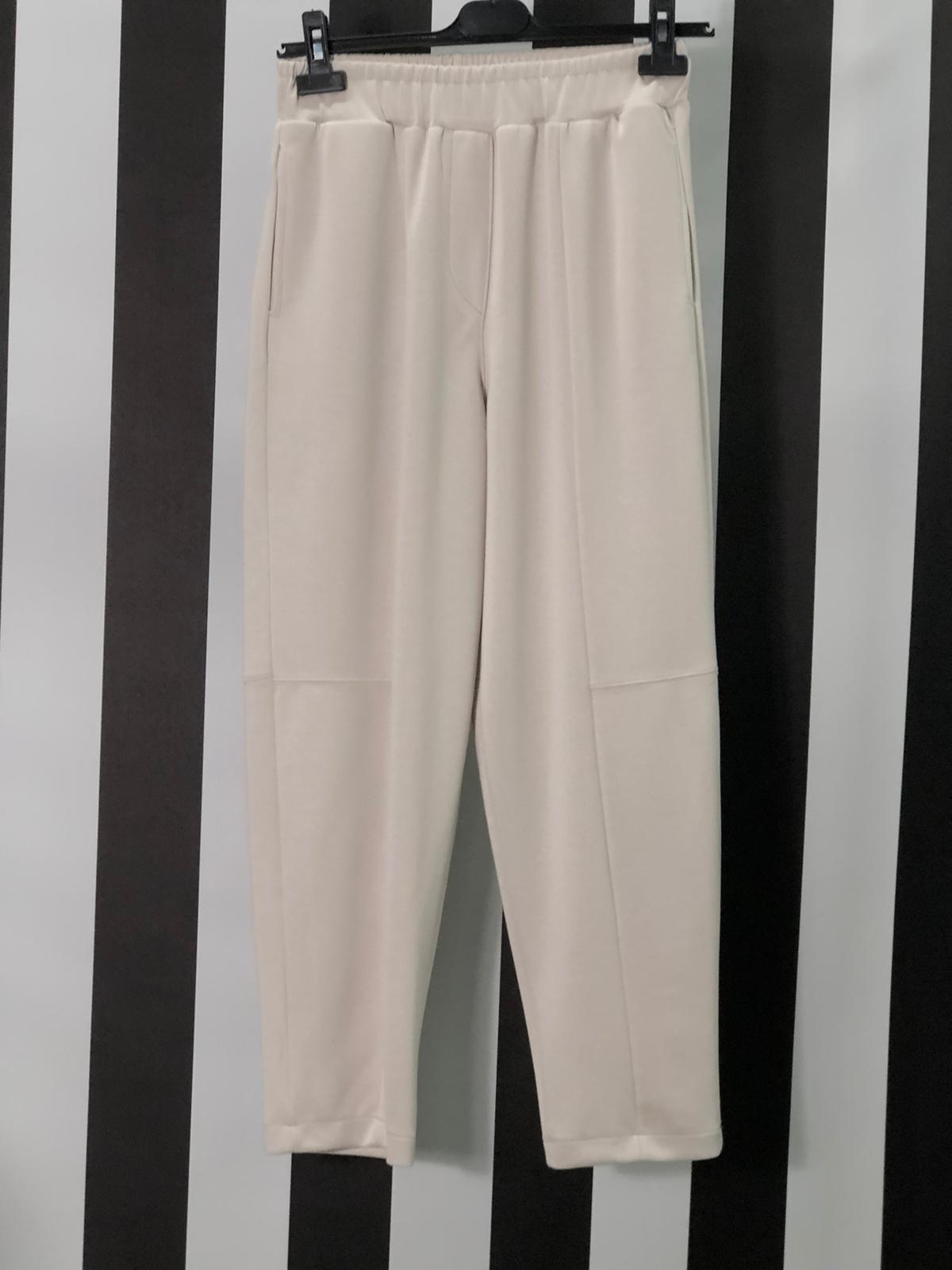 Önden Parçalı Örme Pantolon 5526 - TAŞ