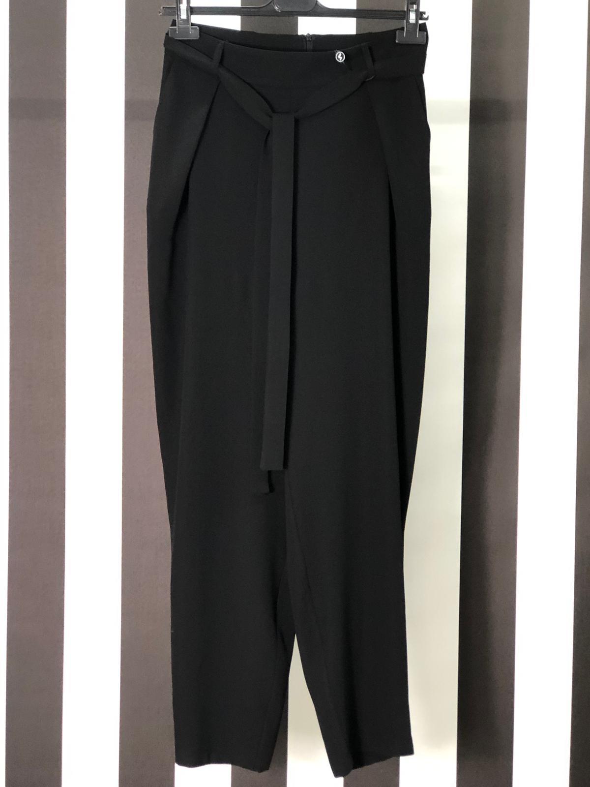 Pileli Rahat Kesim Pantolon 5537 - SİYAH