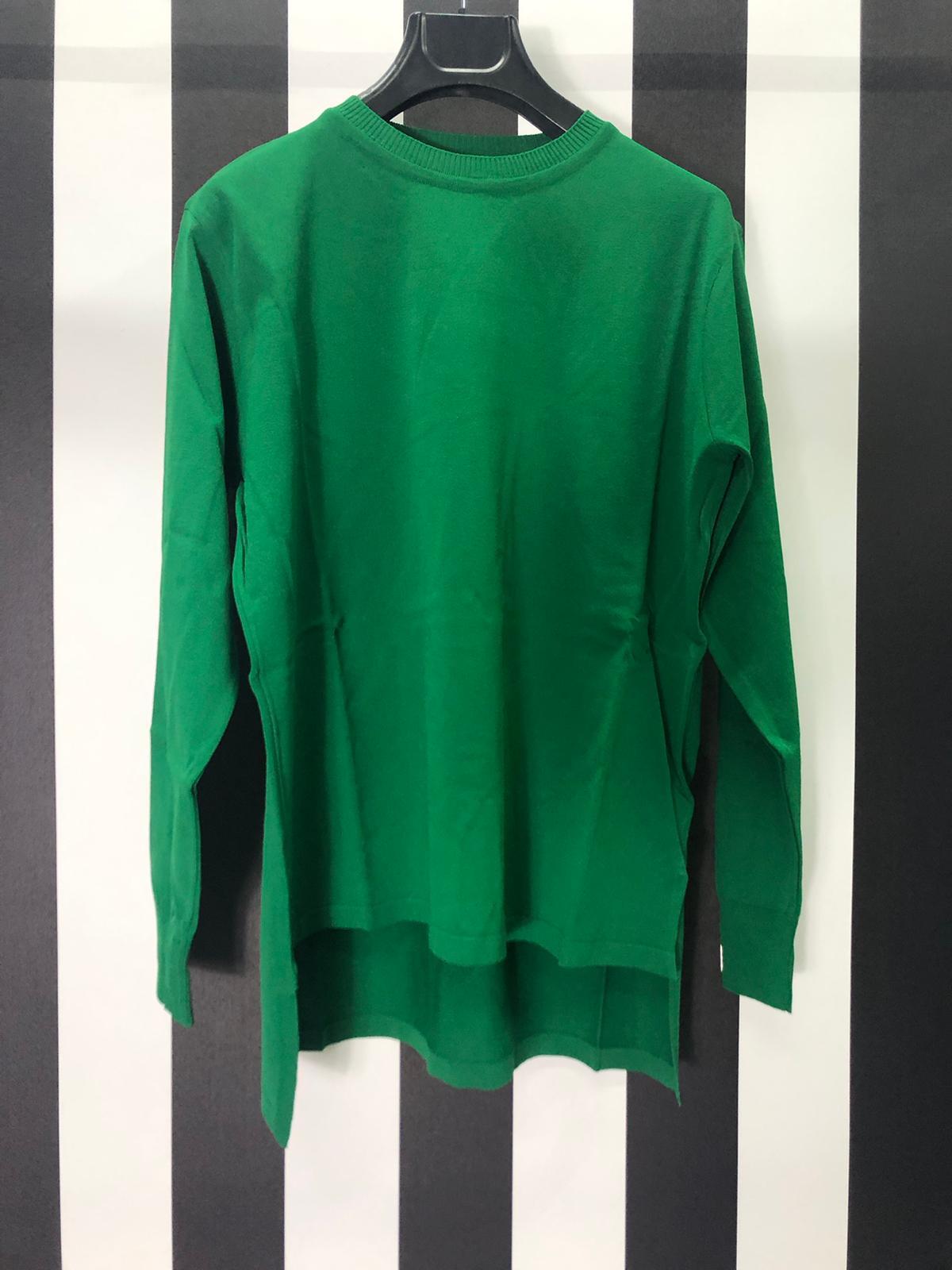 Rayon  Triko Bluz 102 - YEŞİL