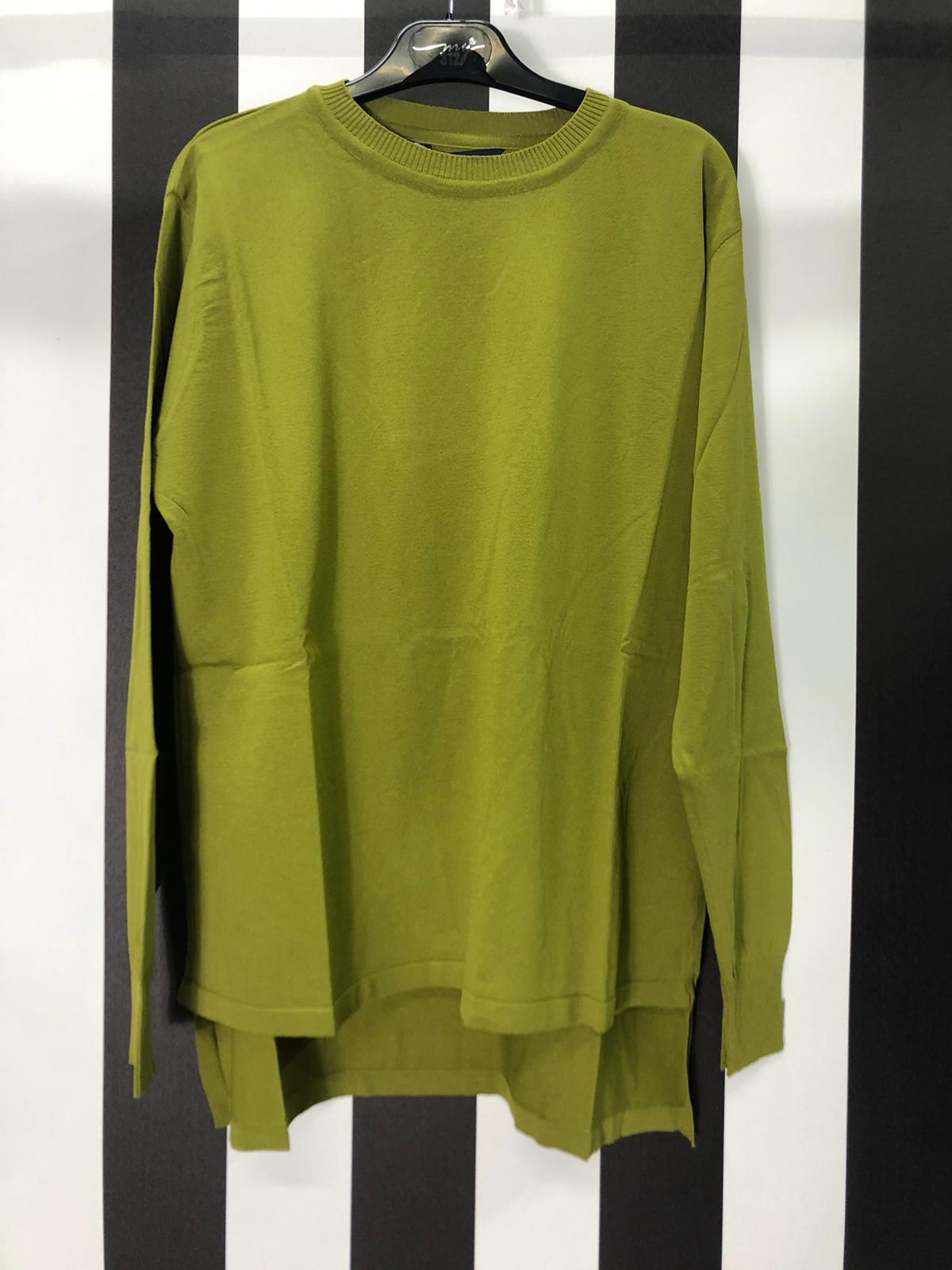 Rayon  Triko Bluz 102 - YEŞİL