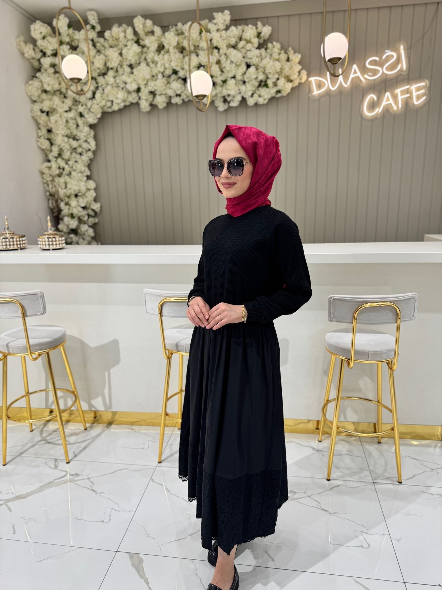 Seçil 10002521311006 Günlük Elbise  - SİYAH