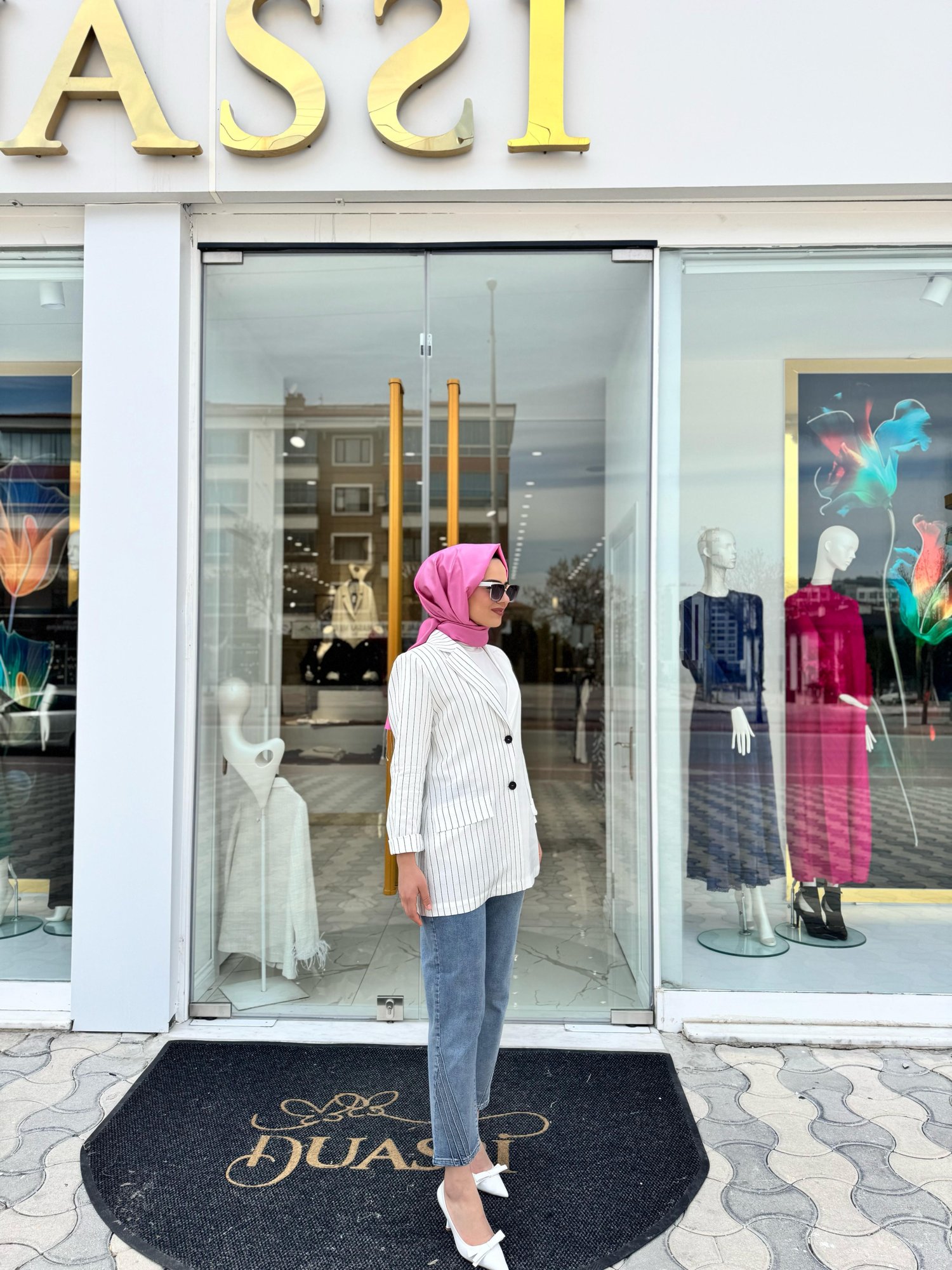 Seçil Blazer Ceket 1021-E - EKRU