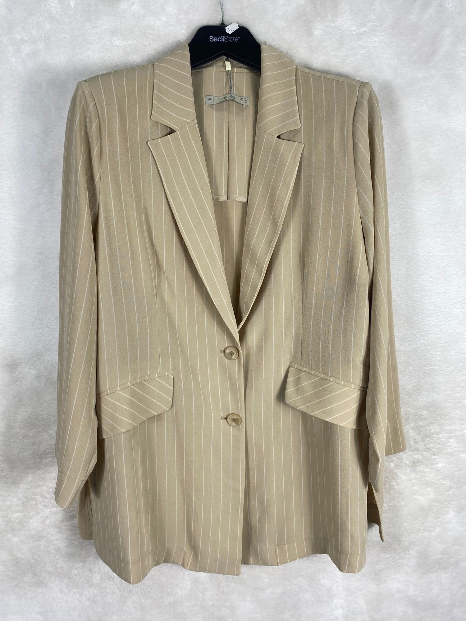 Seçil Blazer Ceket 1036 - BEJ
