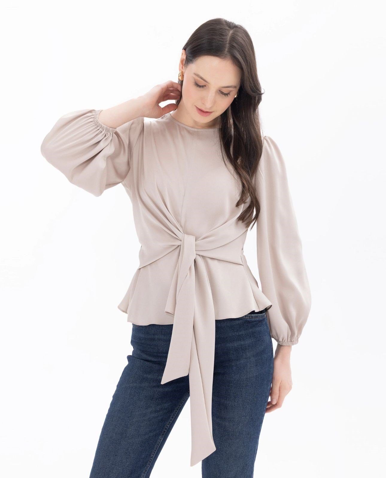 Seçil Bluz 10019-C - CAMEL