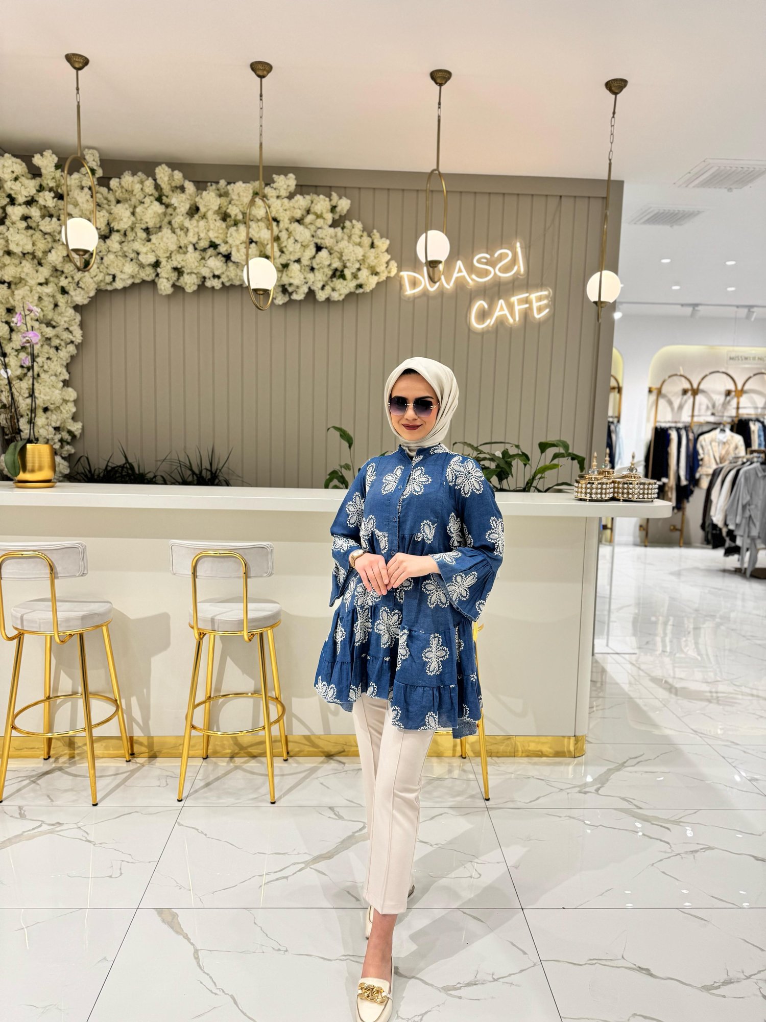 Seçil Elbise 10053-L - LACİVERT