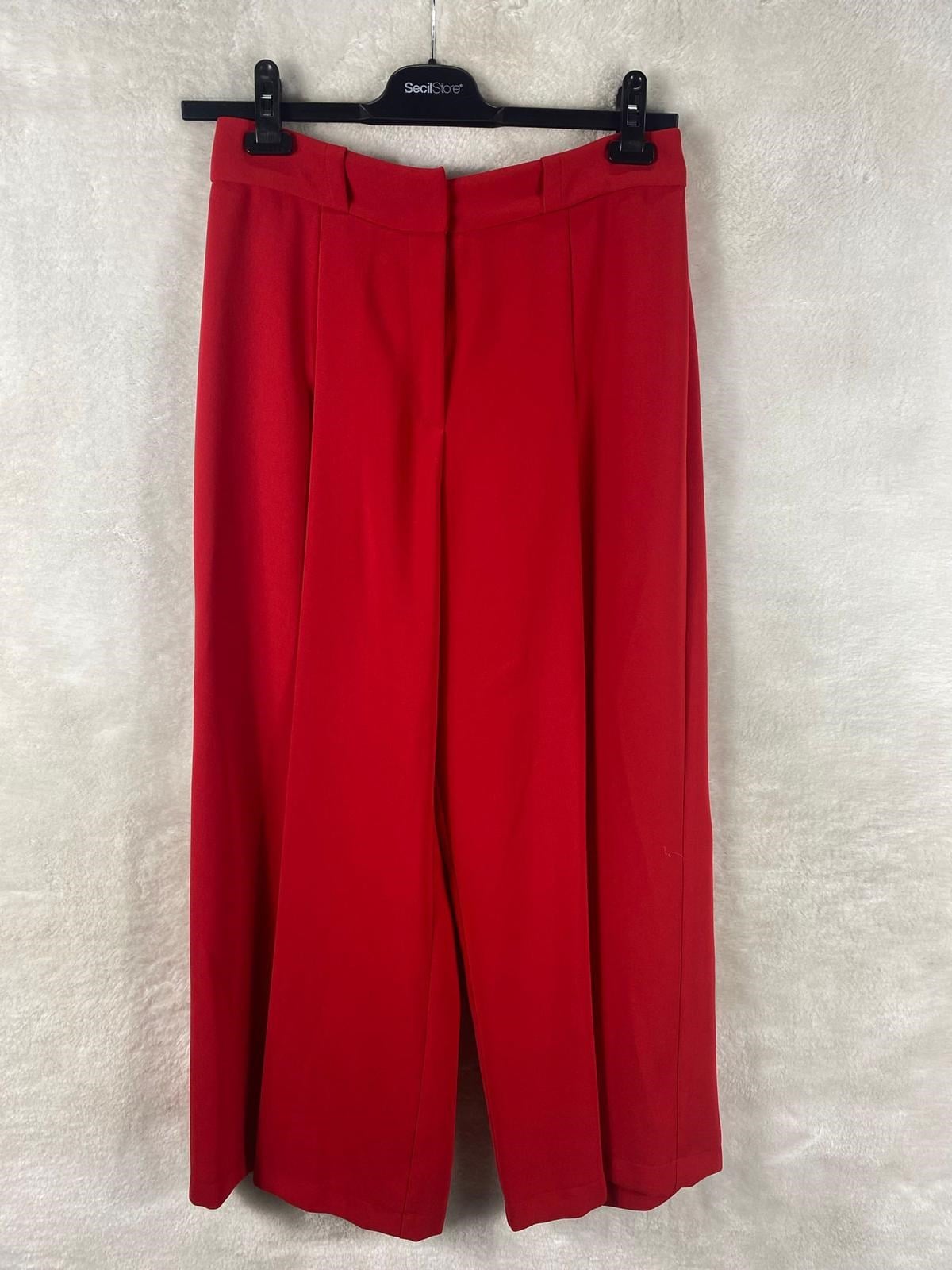 Seçil Günlük Pantolon 1028 - Kırmızı