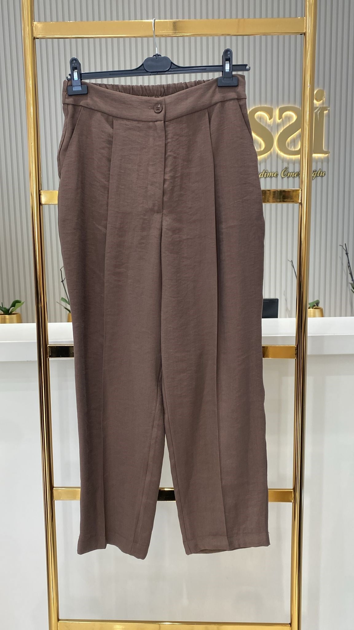 Seçil Pantolon 1006-K - KAHVE
