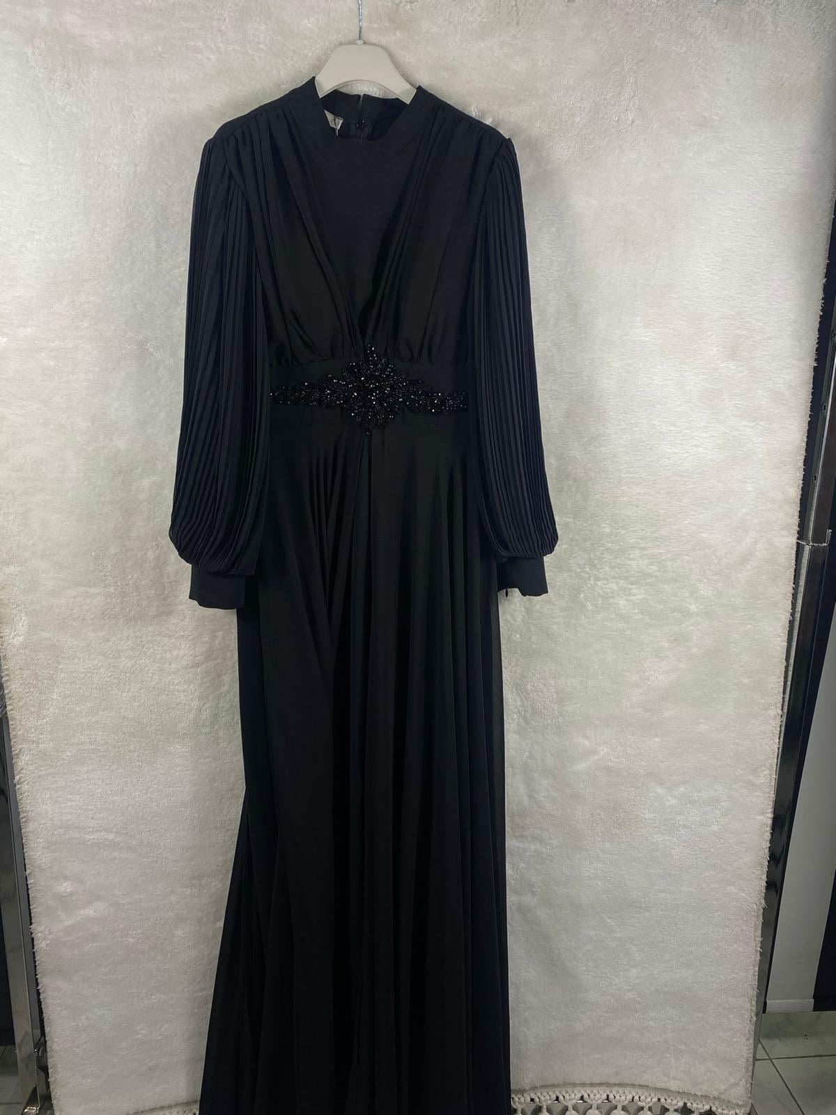 Seçil Store Abiye Elbise 1014 - SİYAH