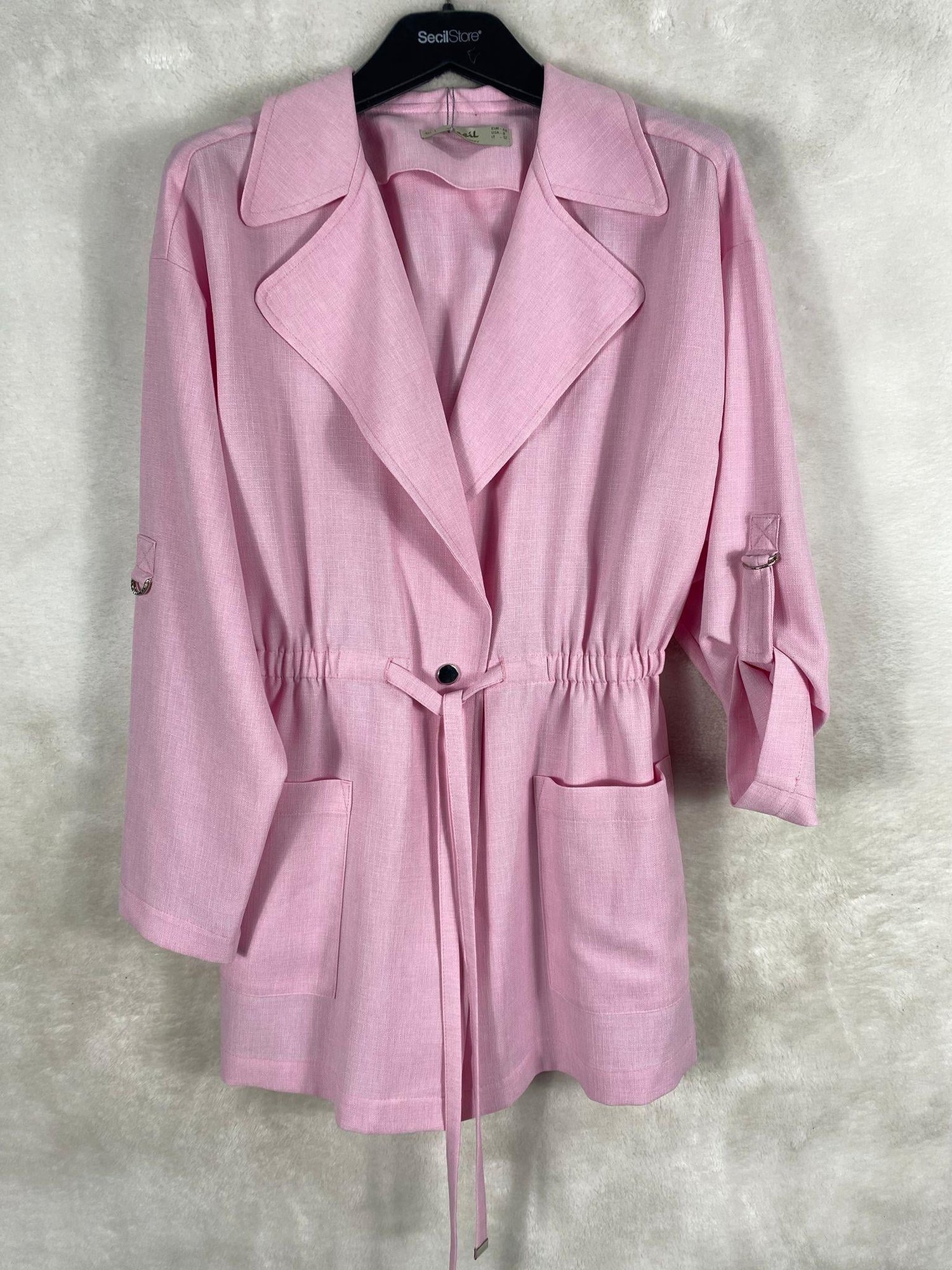 Seçil Tasarım Ceket 1020 - PEMBE