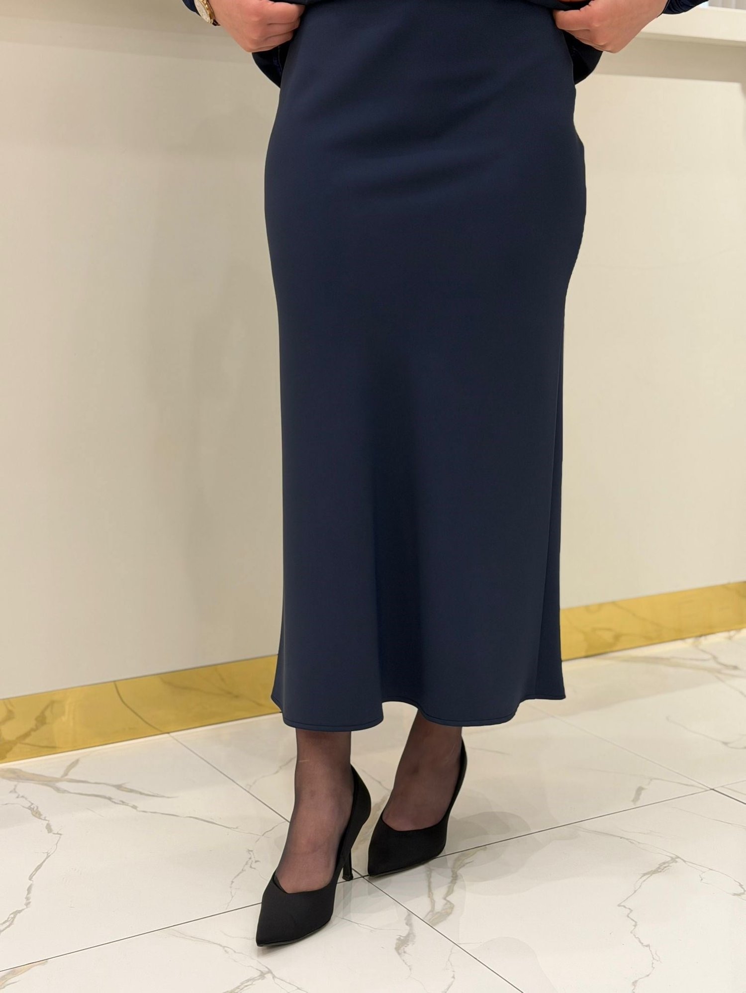 Sentez Nil Çan Etek 5462-L - LACİVERT