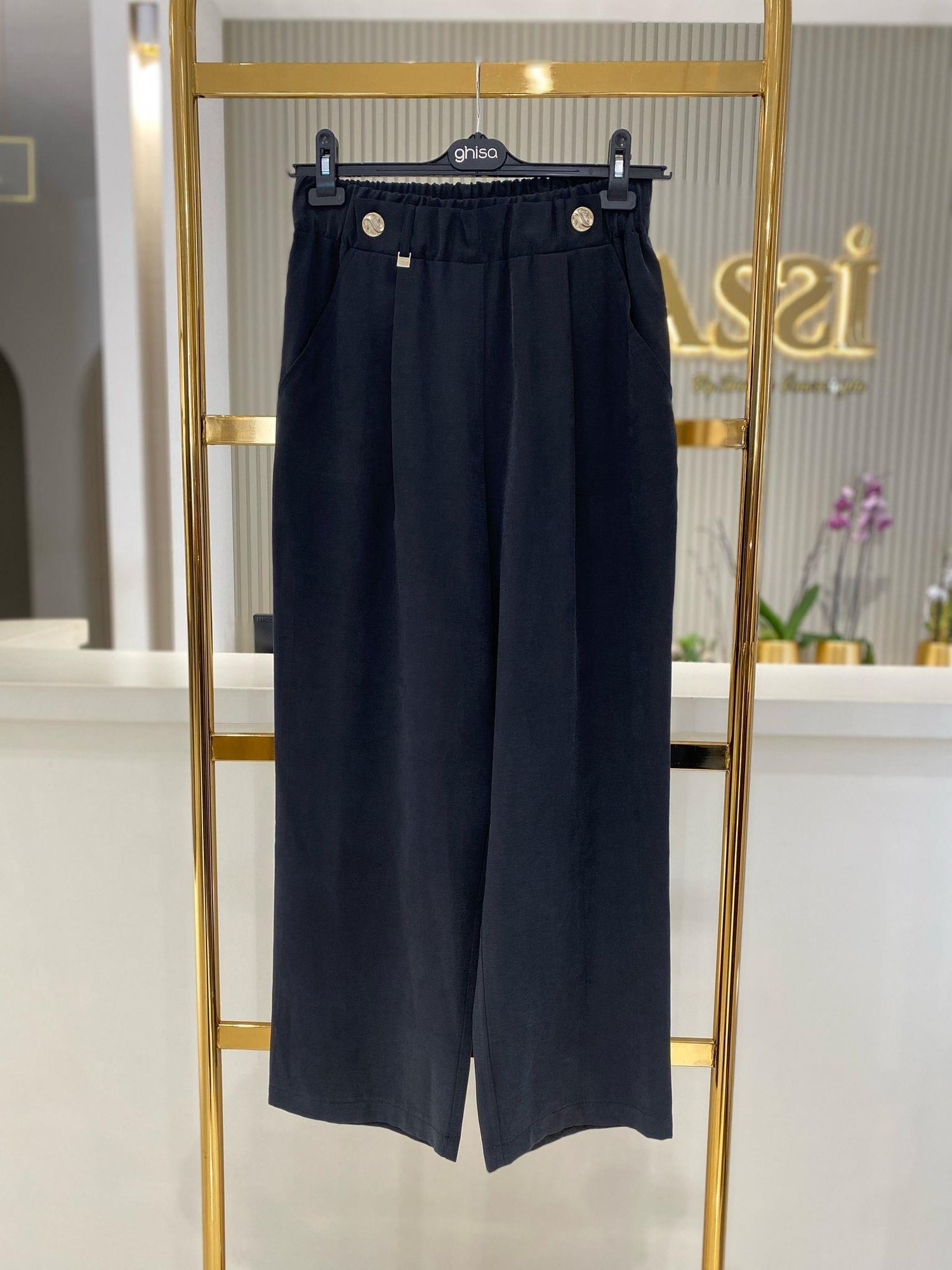 Sentez pantolon SZ-5589 SİYAH - SİYAH