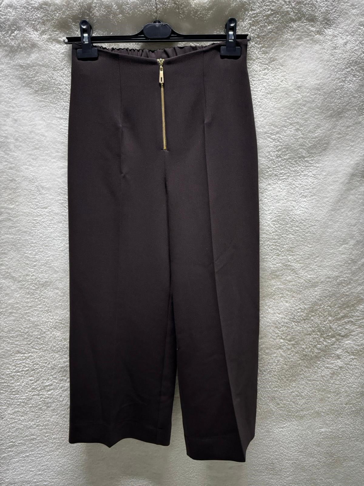 Sentez Queen Geniş Paça Pantolon 5565 - KAHVE