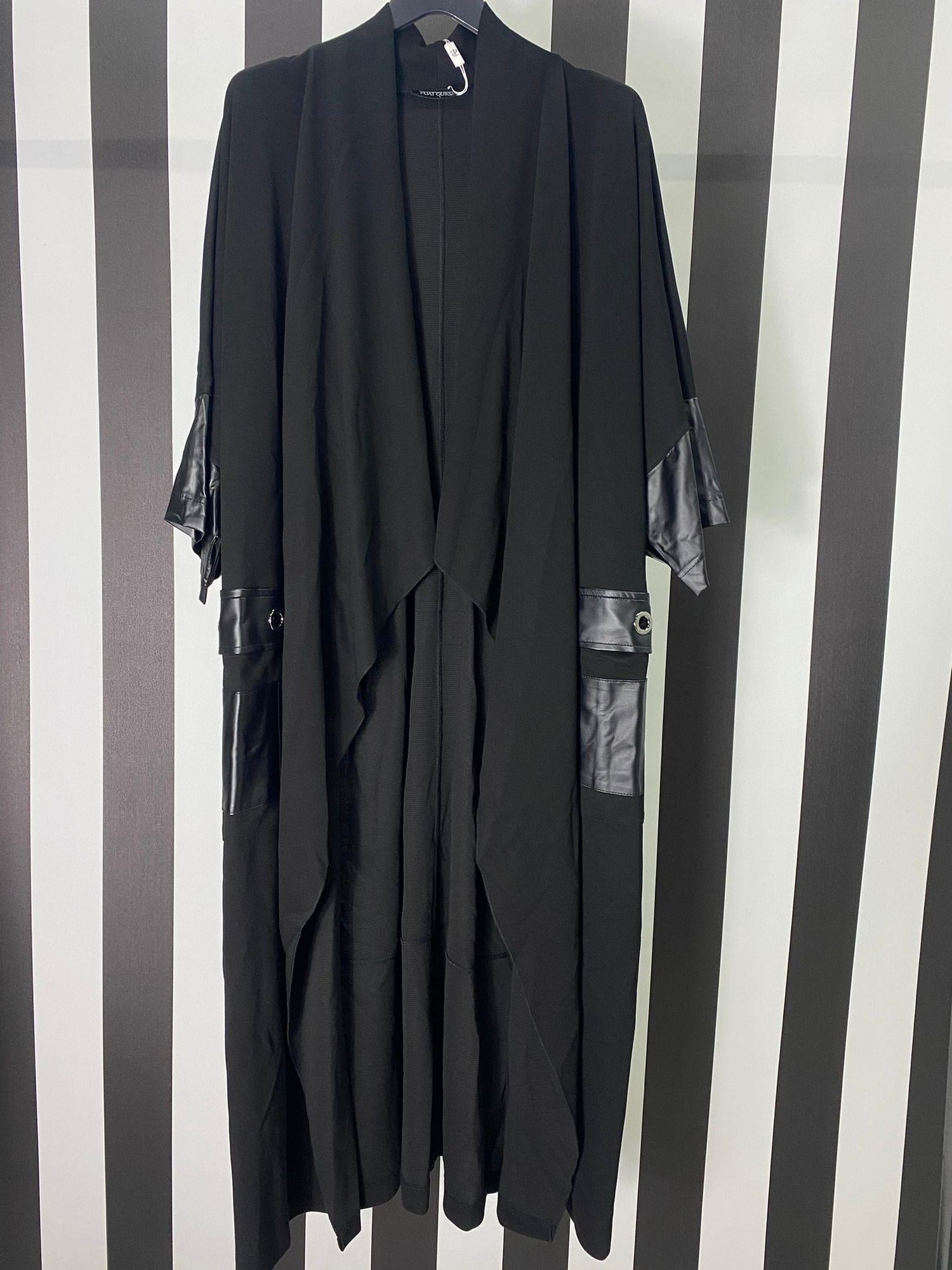 Sırt Baskı Detayli Ceket 9700 - SİYAH