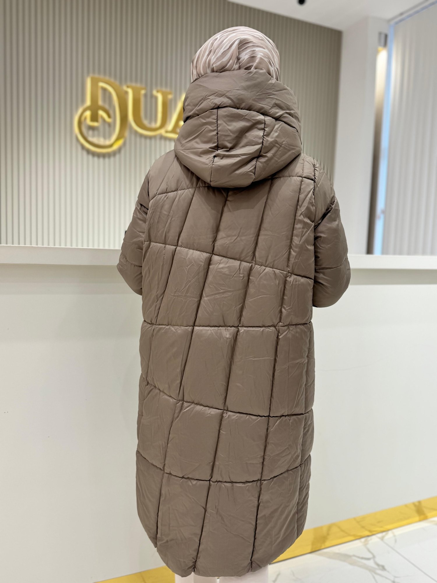 Şişme Mont  - BEJ