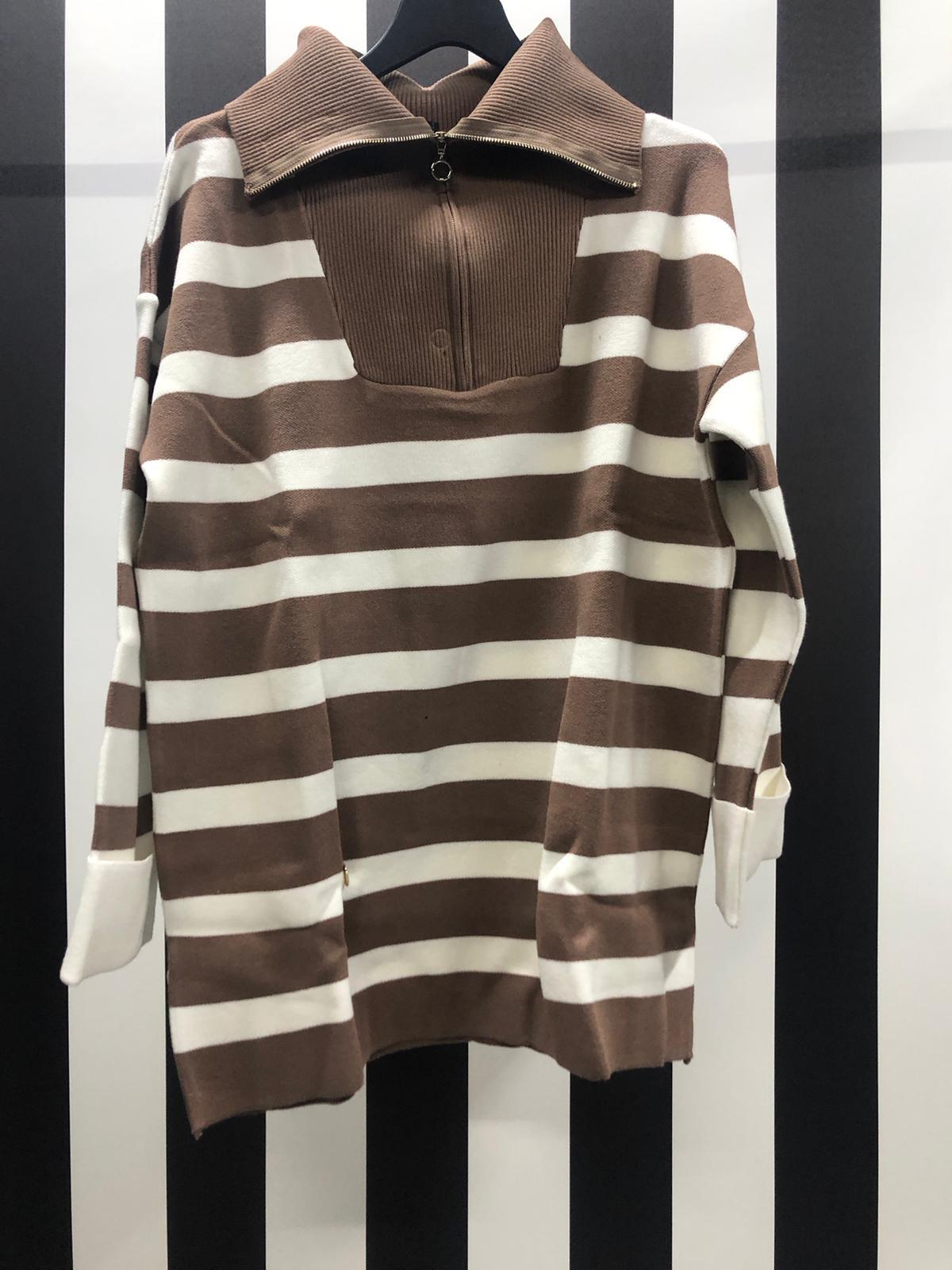 Triko Tunik 4317 - latte
