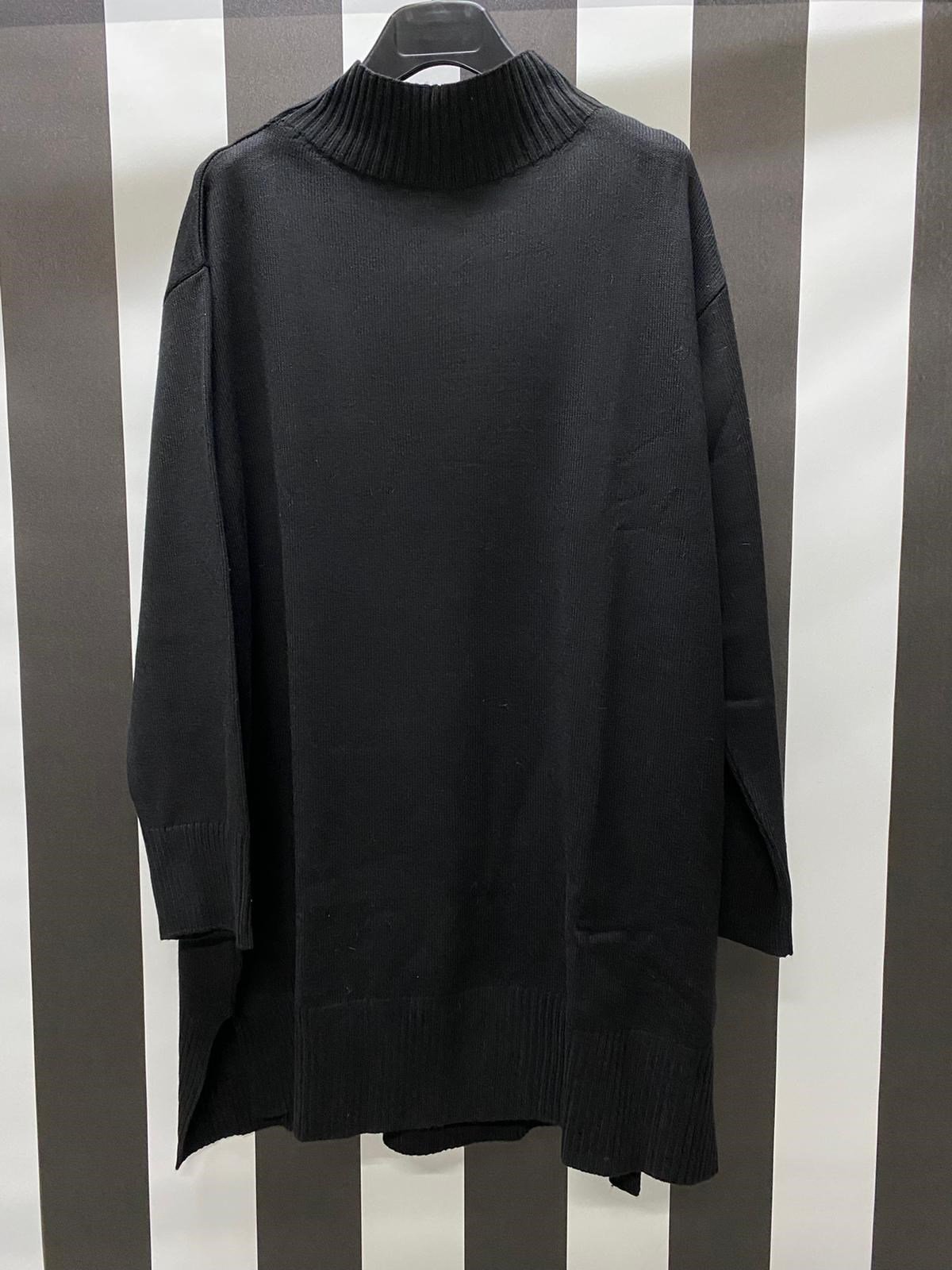 Triko Tunik 4476 - SİYAH