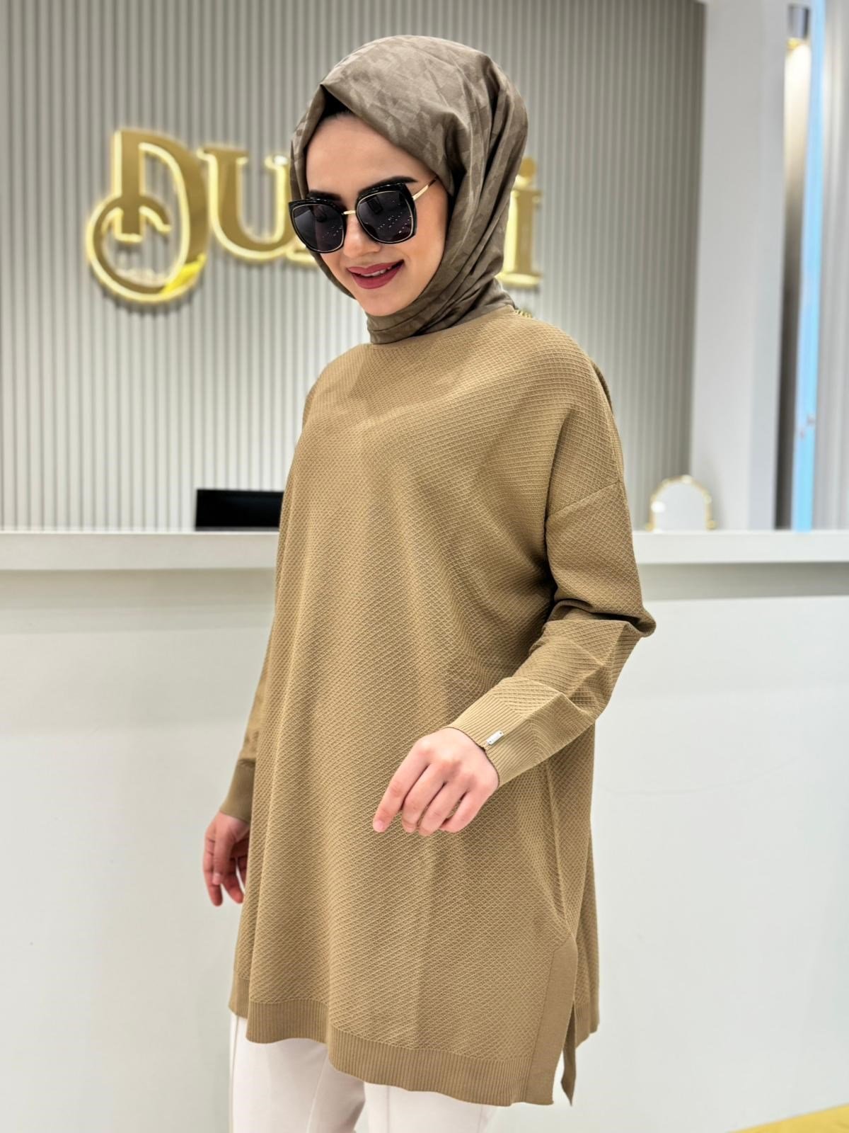 Triko Tunik  - CAMEL