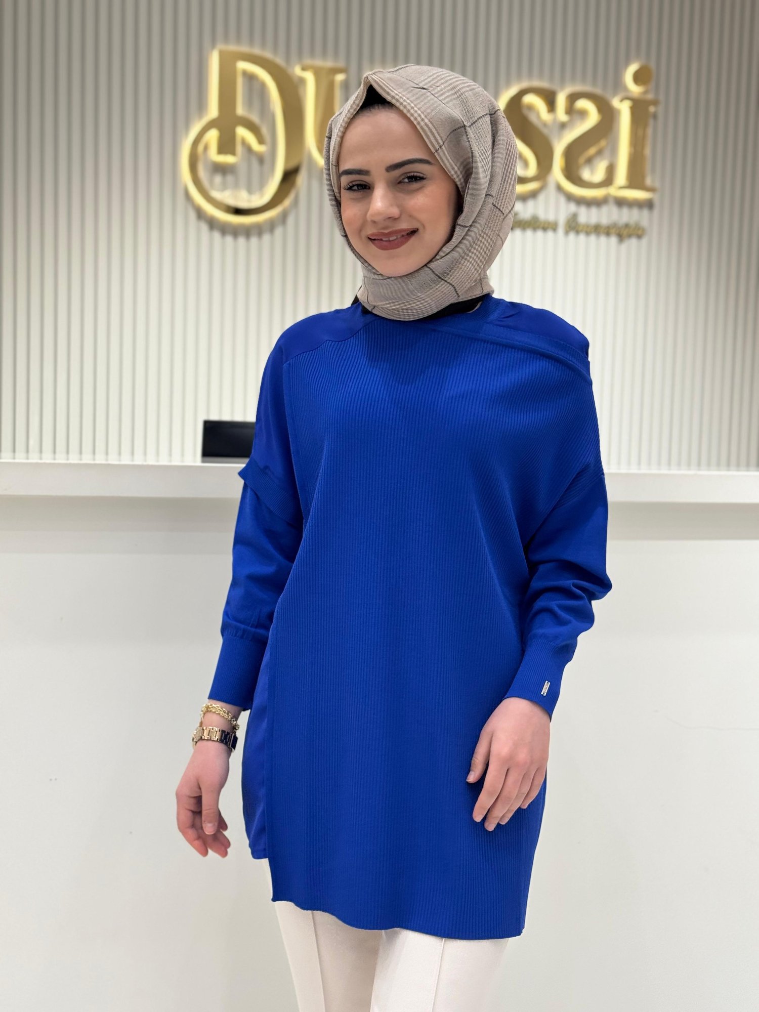 Tunik 6250-SAX - SAKS
