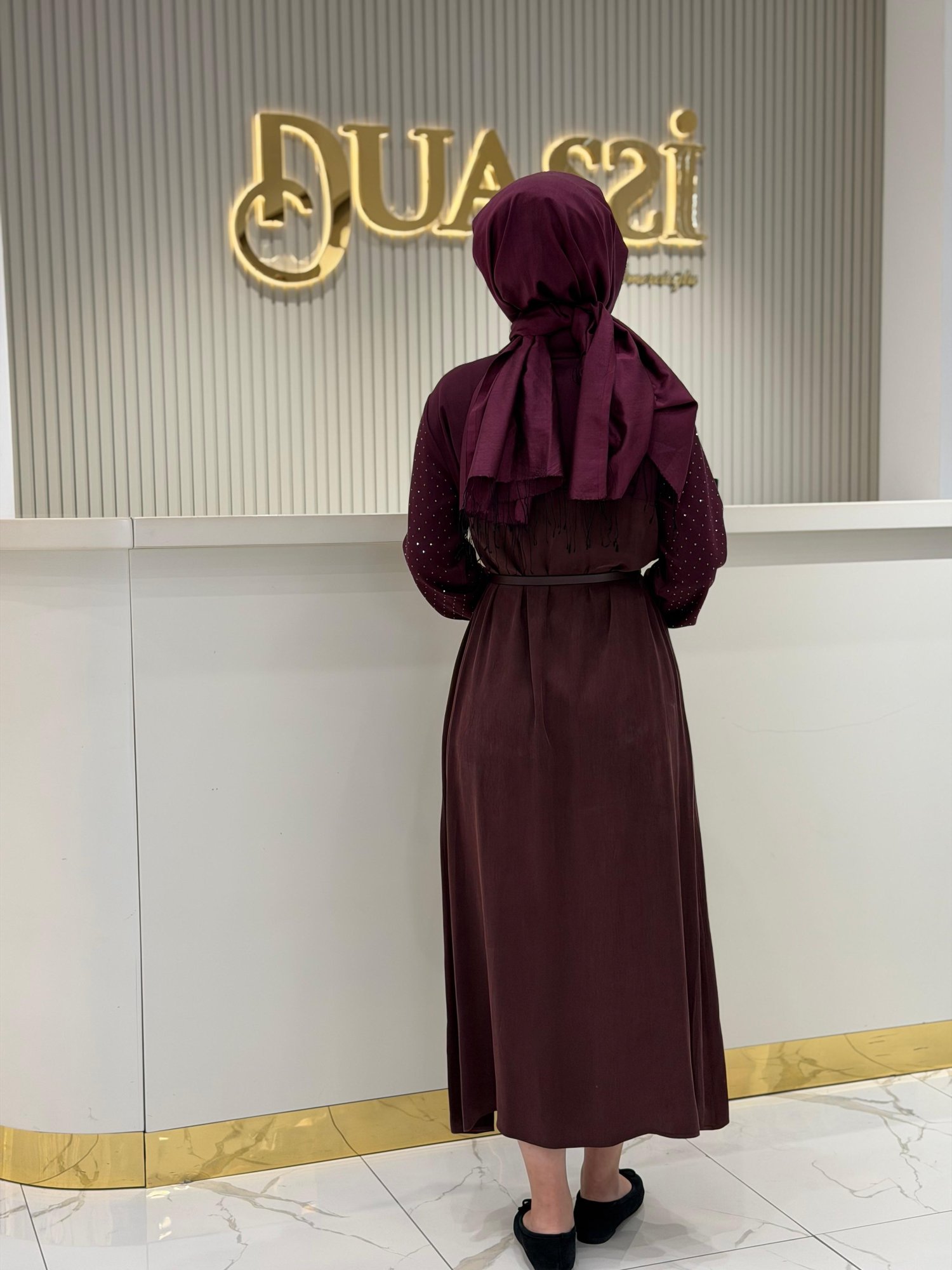 Wennora 1004 Taşlı Elbise