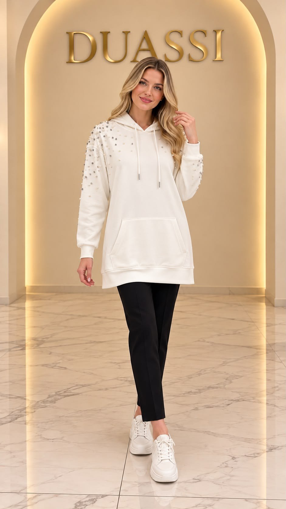 Wennora 2018 Taşlı Sweat