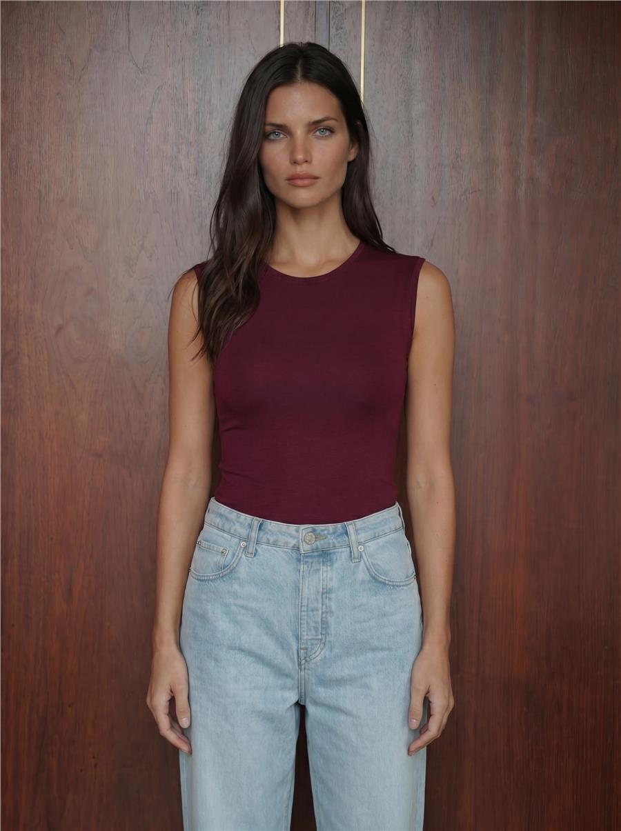 Bordo Kolsuz Viskon Body