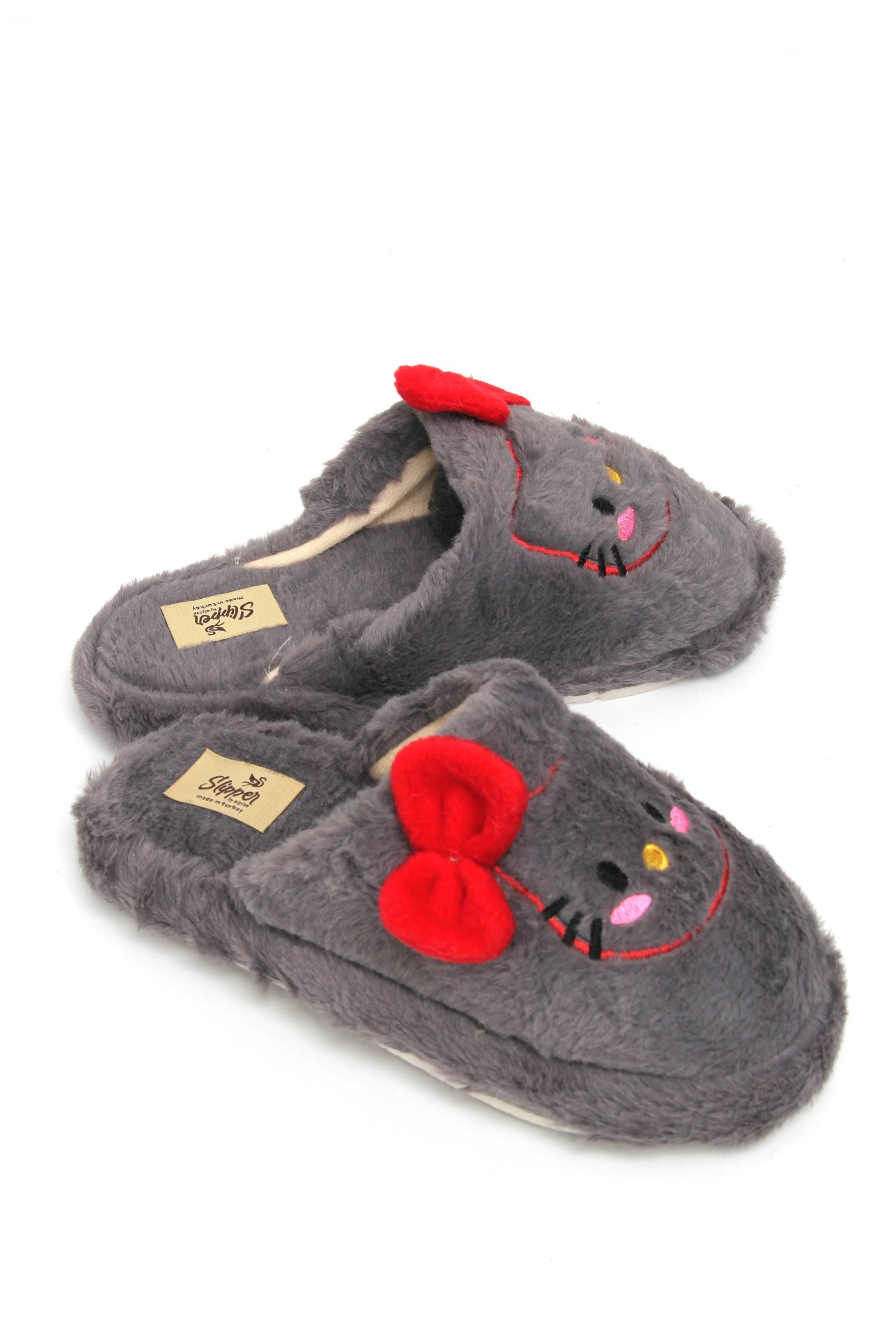 Füme Hello Kitty Figürlü Terlik