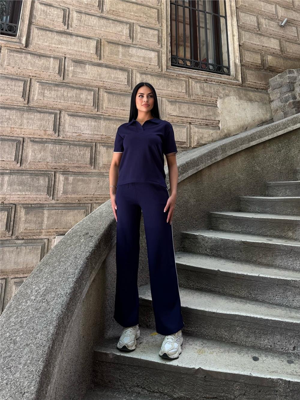 Laci Polyester Elastan Polo Yaka Takım