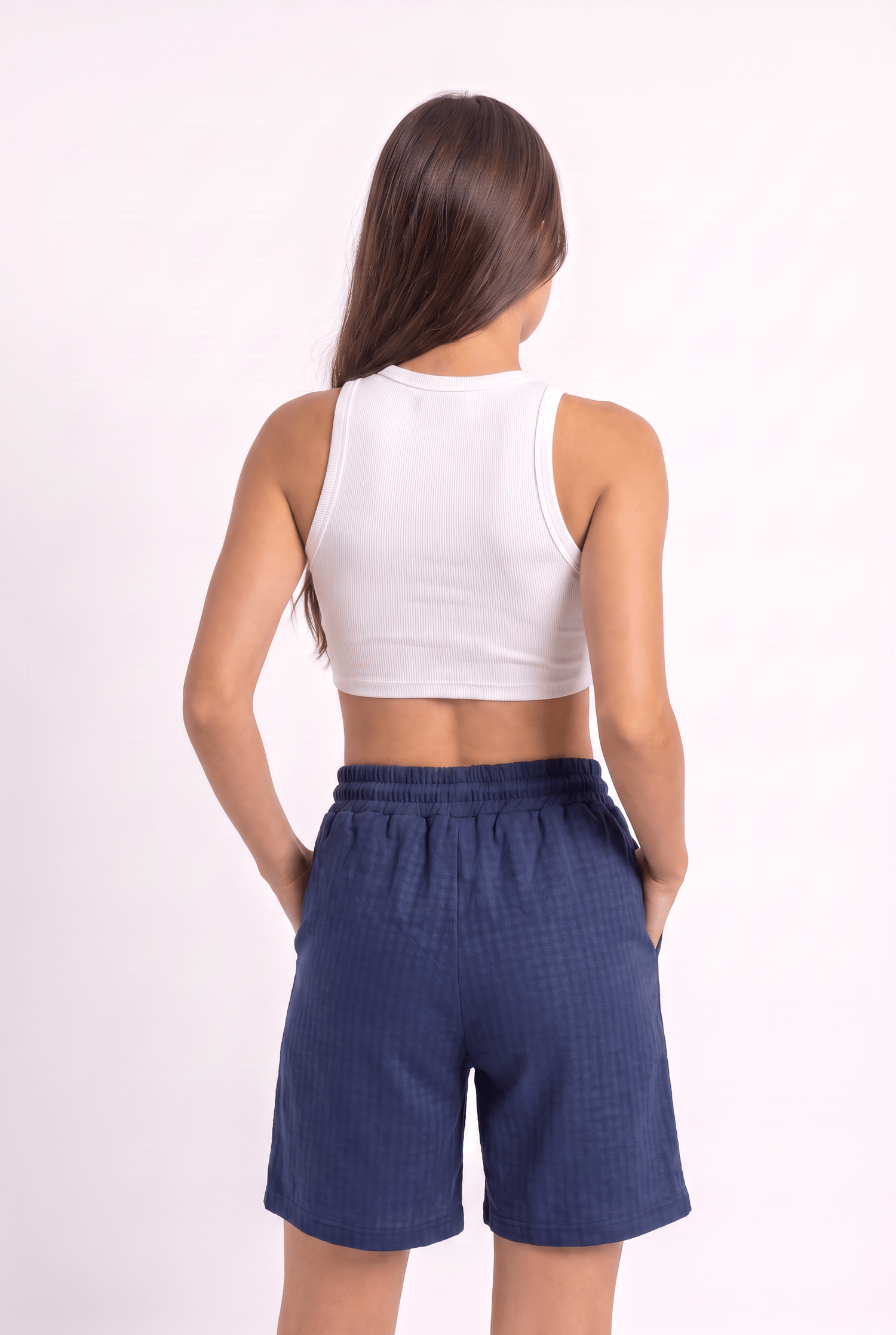 LACİVERT RENKLİ ŞORT