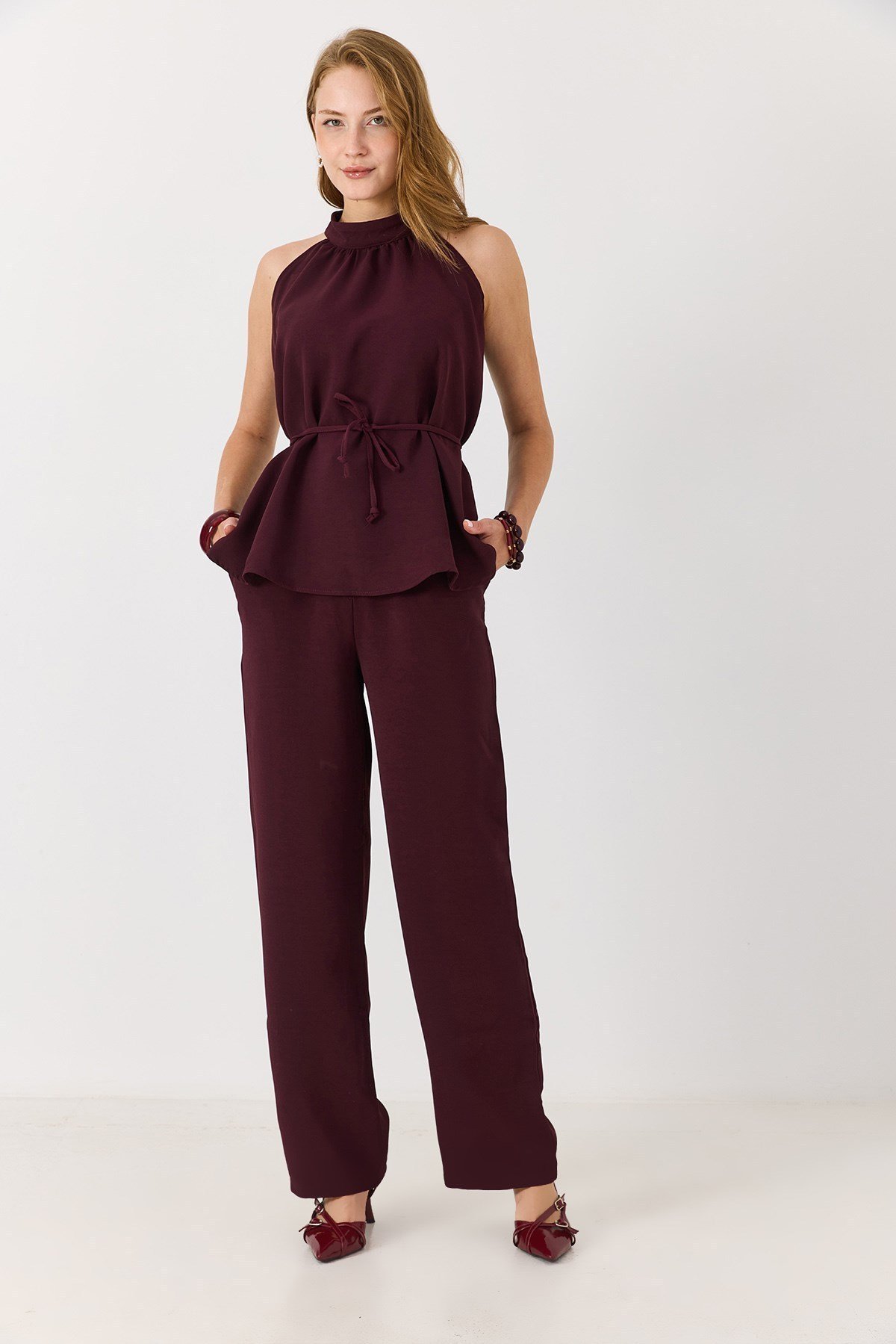 Mürdüm Halter Yaka Takım